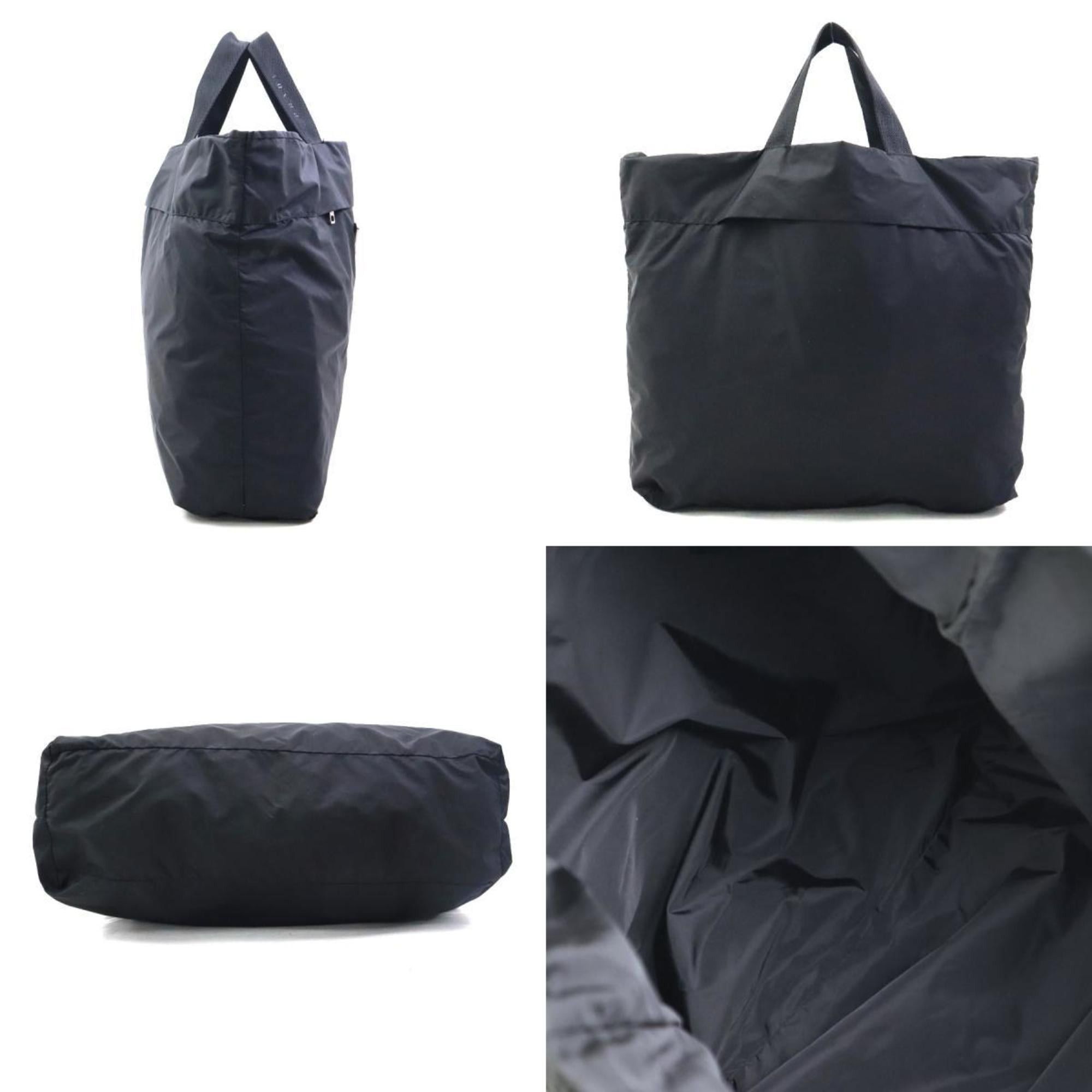 Prada Prada eco bag, nylon, black, unisex, 56531a Size ONE SIZE - 2 Thumbnail