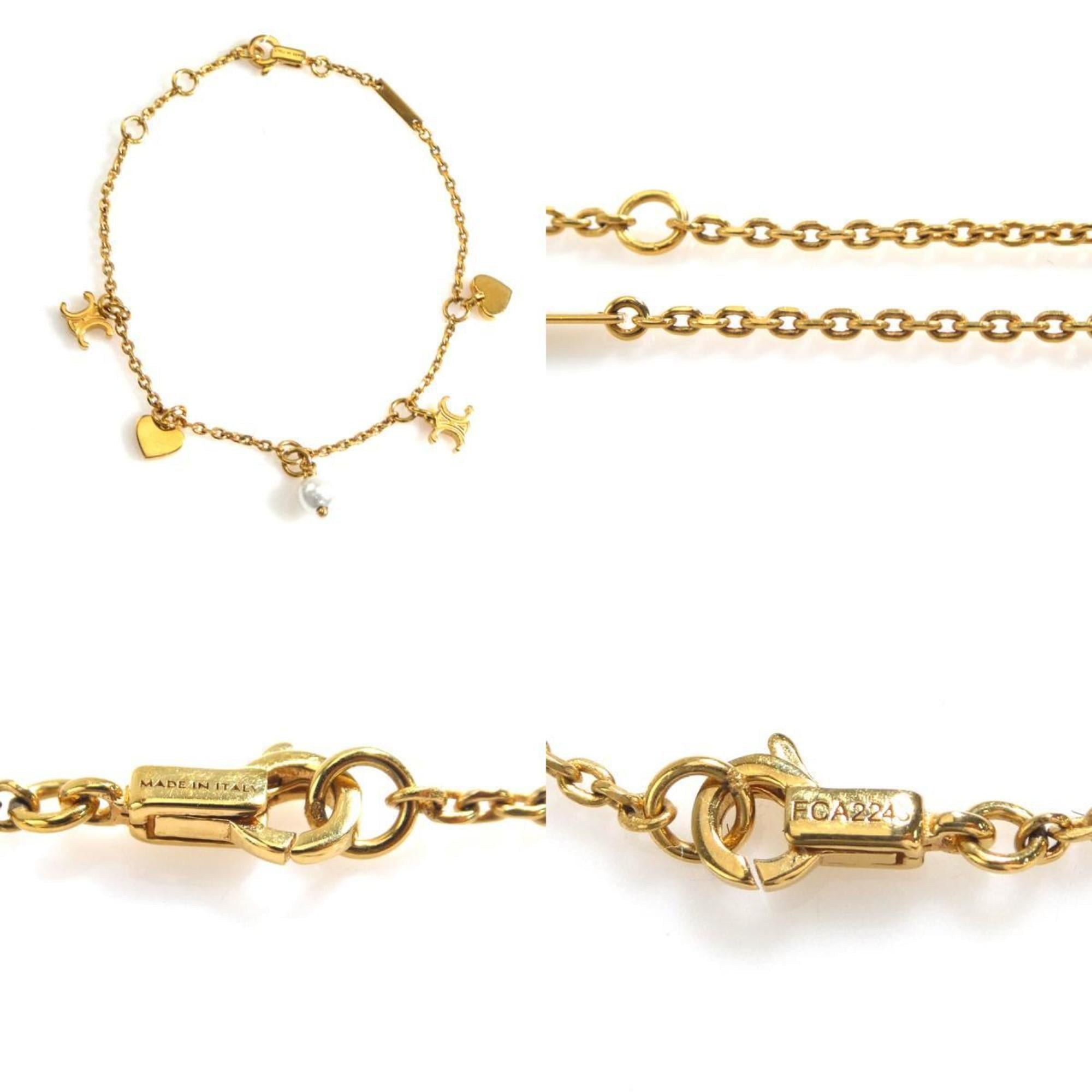 Celine Celine Women's Gold Bracelet h31941k Size ONE SIZE - 4 Thumbnail