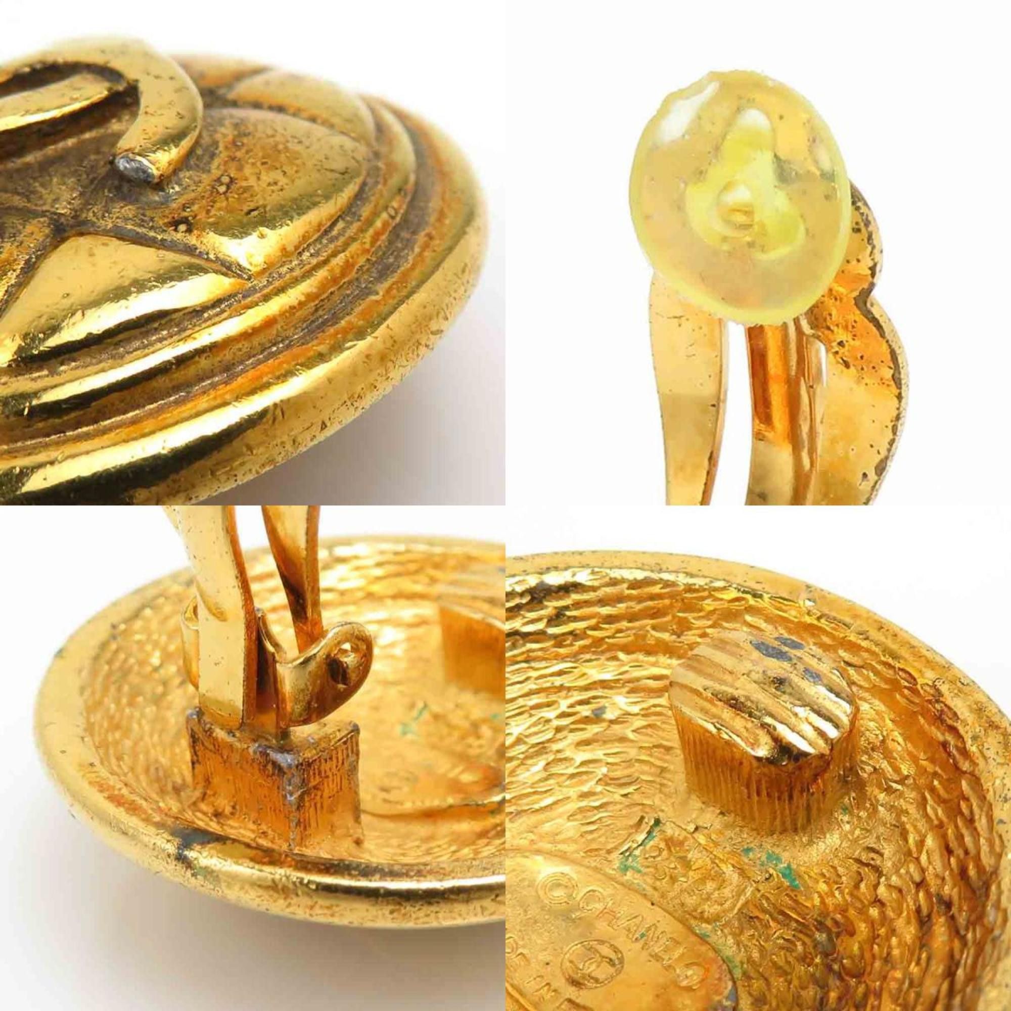 Chanel CHANEL Metal Gold Earrings for Women h31938i Size ONE SIZE - 4 Thumbnail