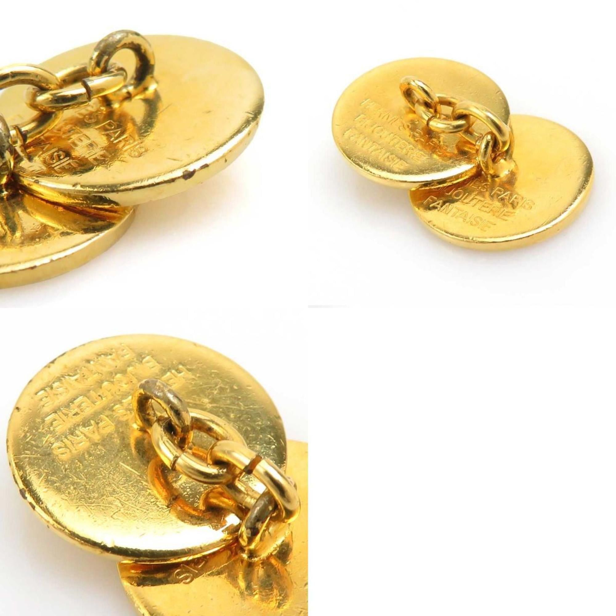 Hermes Hermes Hermès Serie Metal Gold Cufflinks for Men r10997a Size ONE SIZE - 5 Thumbnail