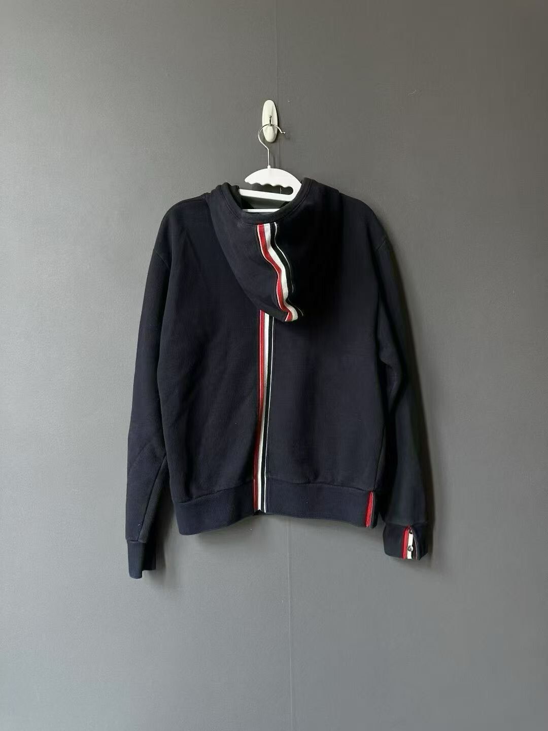 Thom Browne Thom Browne Back Colored Stripe Hoodie Size US S / EU 44-46 / 1 - 2 Thumbnail