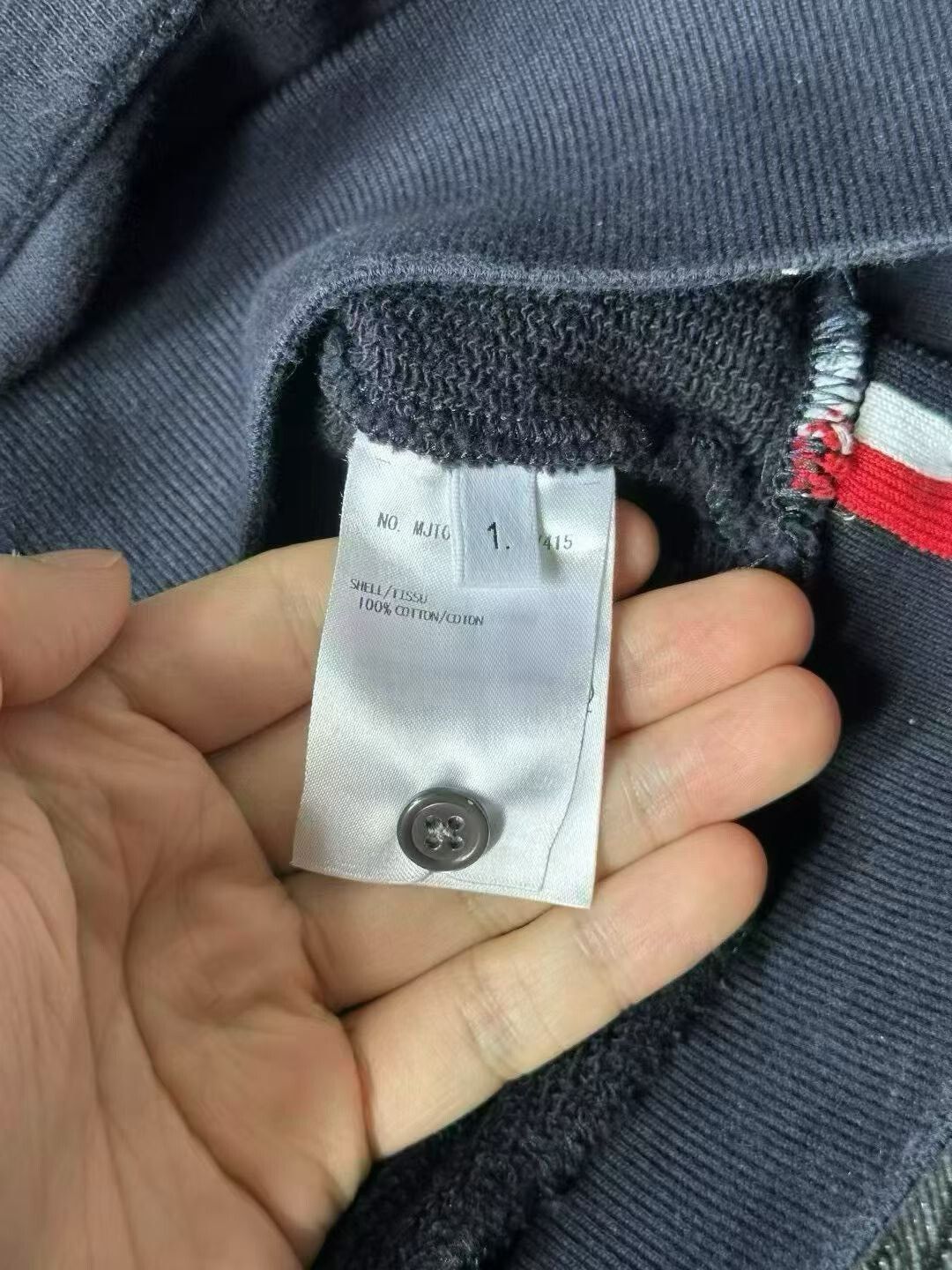 Thom Browne Thom Browne Back Colored Stripe Hoodie Size US S / EU 44-46 / 1 - 4 Thumbnail