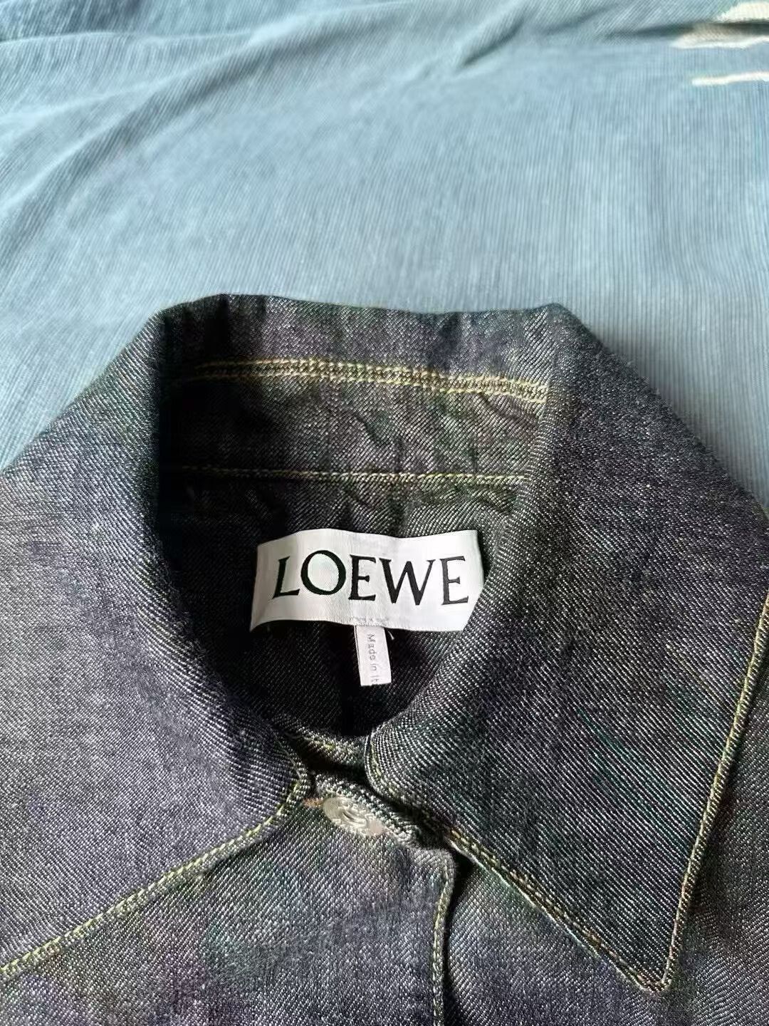 Loewe Loewe Denim Jacket Size S / US 4 / IT 40 - 3 Thumbnail