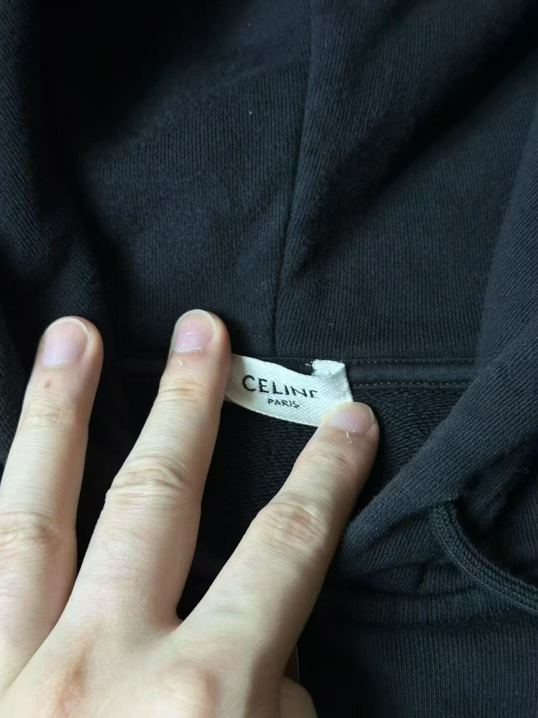 Celine Celine Letter Logo Zip Hoodie Size S / US 4 / IT 40 - 3 Thumbnail