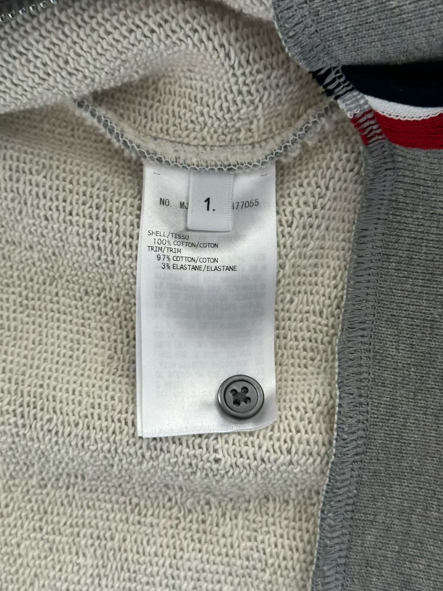 Thom Browne Thom Browne Back Stripe Zip Jacket Size US S / EU 44-46 / 1 - 4 Thumbnail