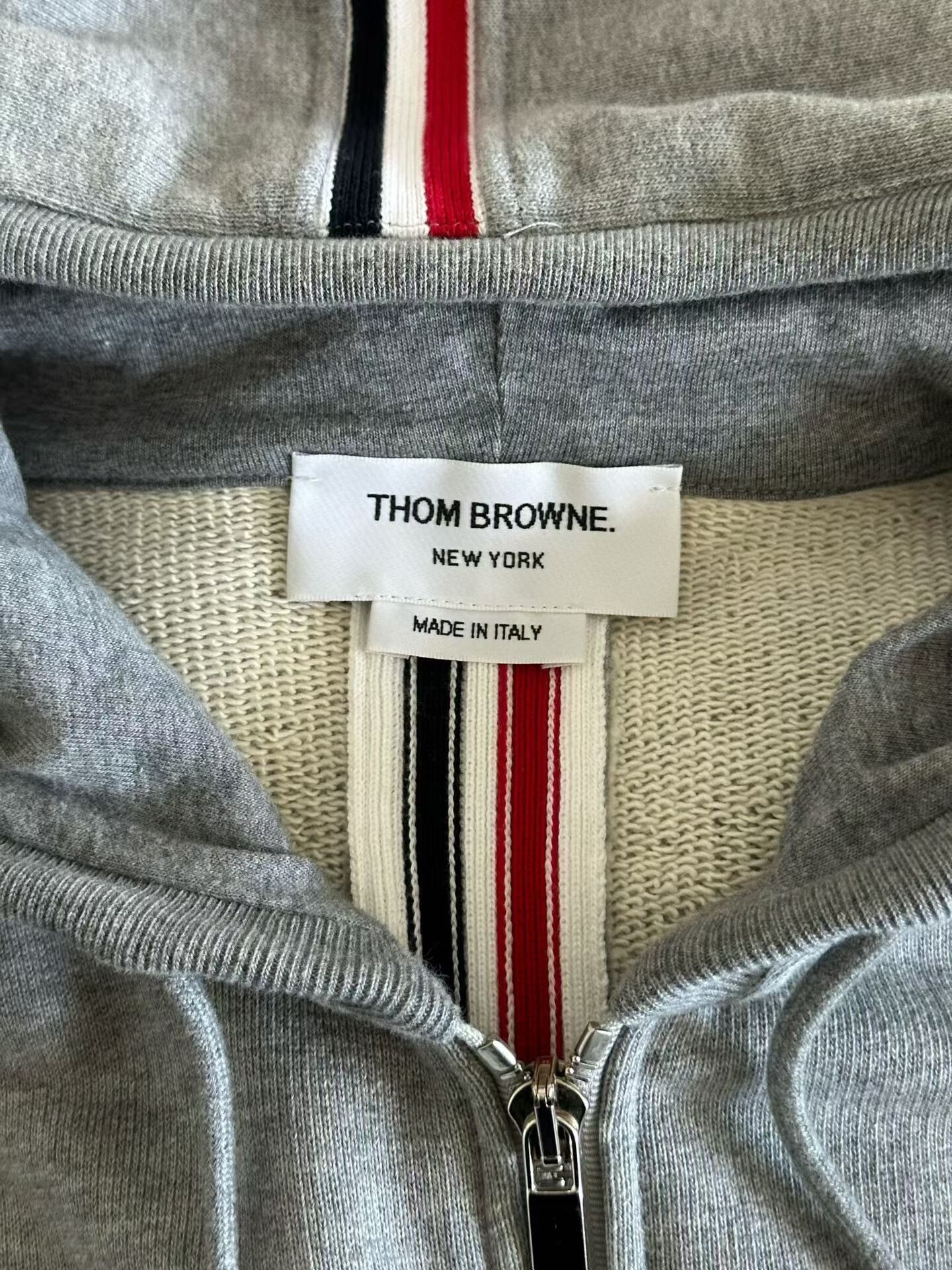 Thom Browne Thom Browne Back Stripe Zip Jacket Size US S / EU 44-46 / 1 - 3 Thumbnail