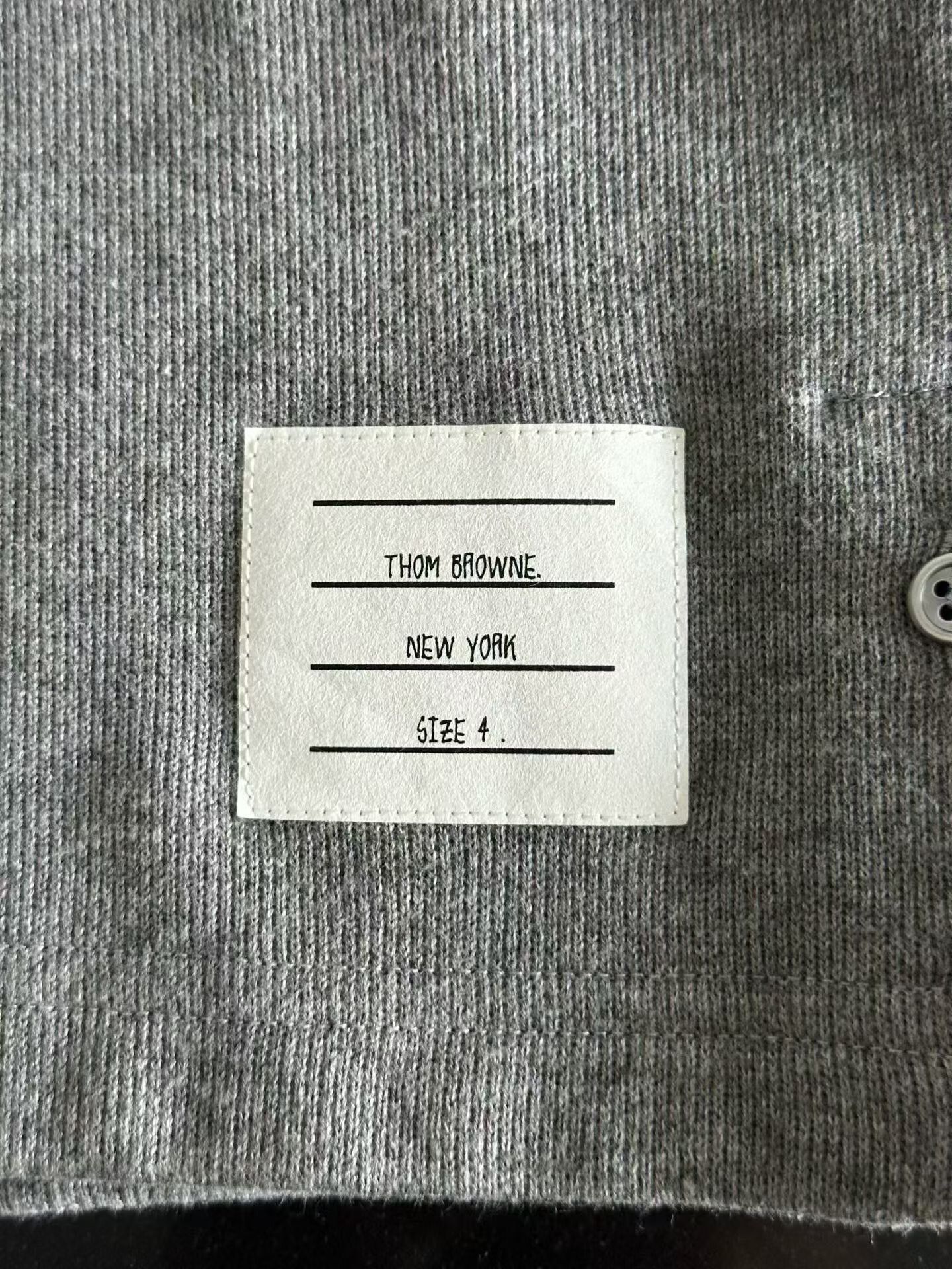 Thom Browne Thom Browne Gray Jacket Size US XL / EU 56 / 4 - 4 Thumbnail