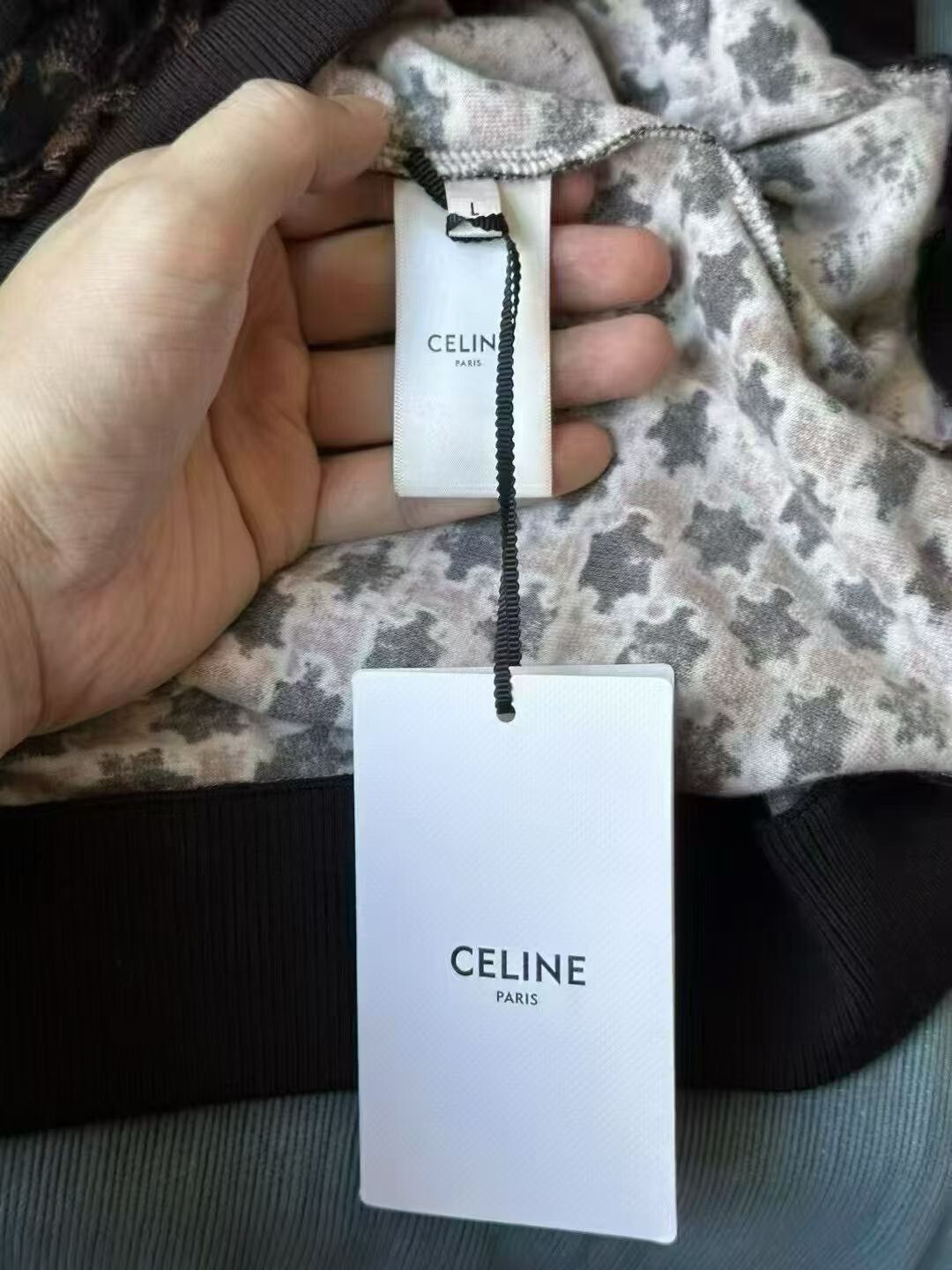 Celine Celine Velvet All-Over Print Jacket Size US L / EU 52-54 / 3 - 4 Thumbnail
