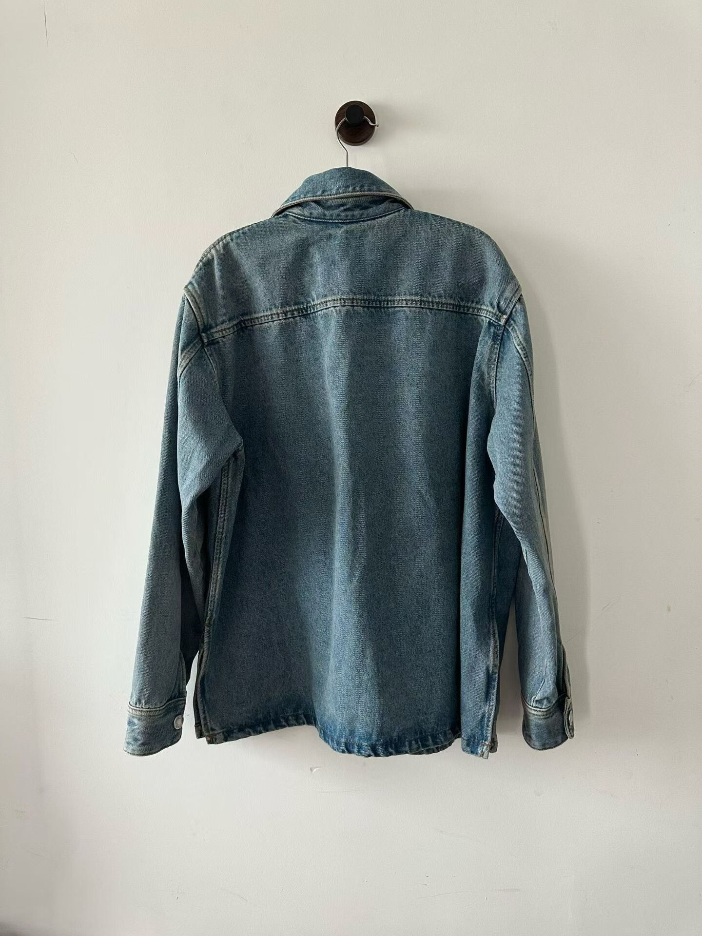 AMI Ami Heart Denim Jacket Size S / US 4 / IT 40 - 2 Thumbnail
