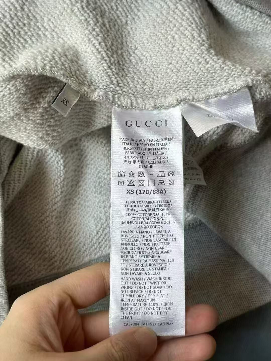 Gucci Gucci Gray Mickey Print Hoodie Size XS / US 0-2 / IT 36-38 - 4 Thumbnail