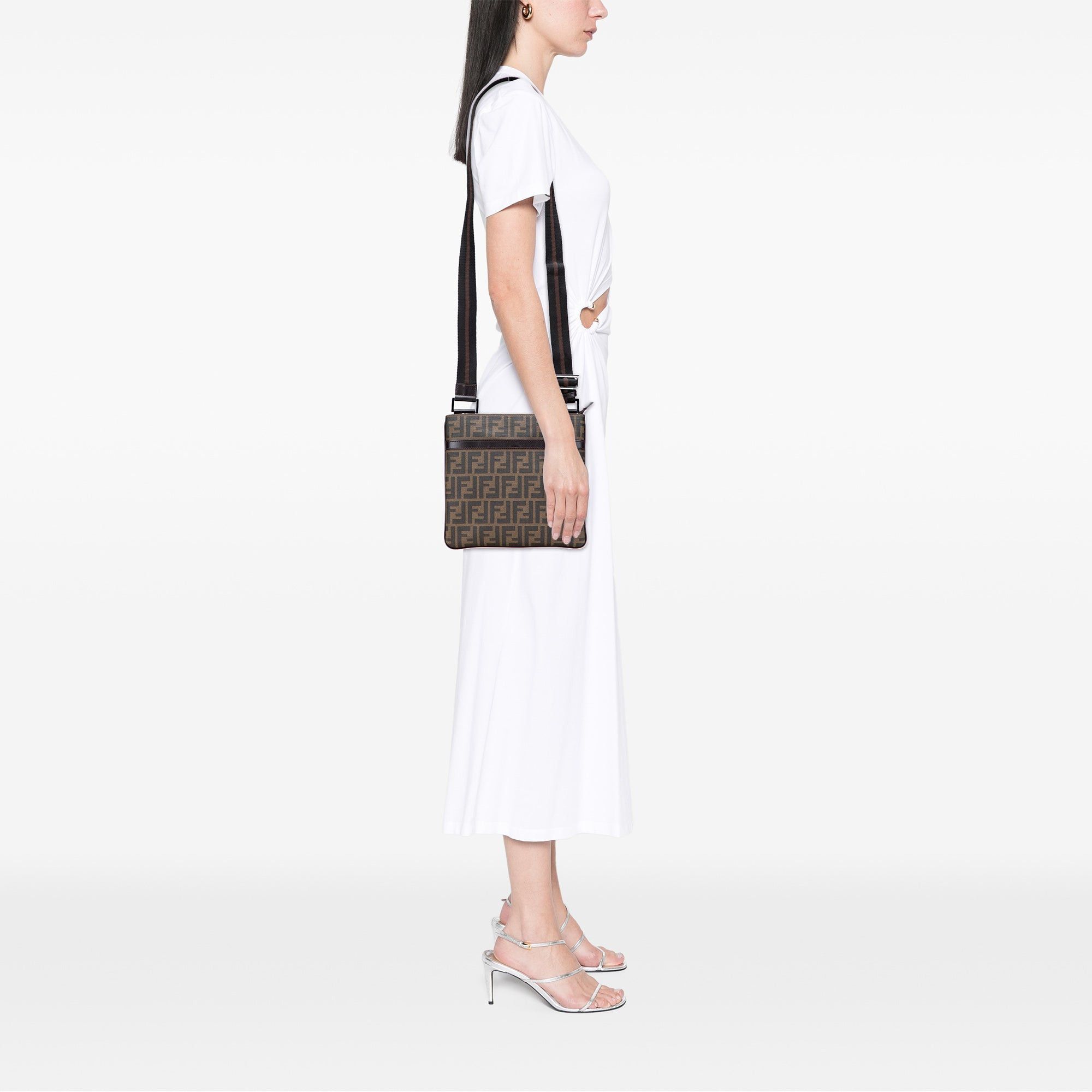 Fendi Zucca Coated Canvas Crossbody Size ONE SIZE - 10 Thumbnail