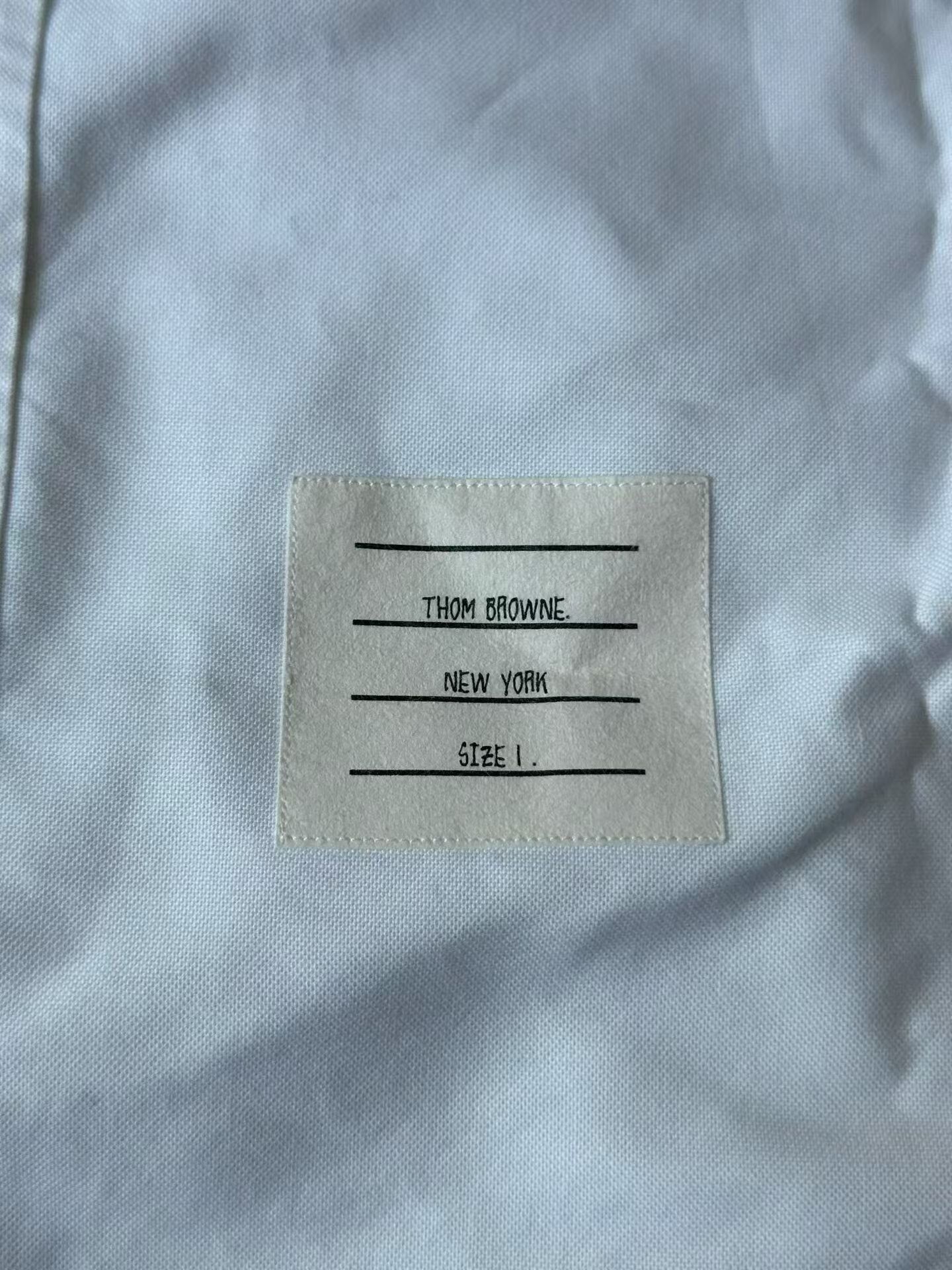 Thom Browne Thom Browne Sleeve Badge Shirt Size US S / EU 44-46 / 1 - 5 Thumbnail