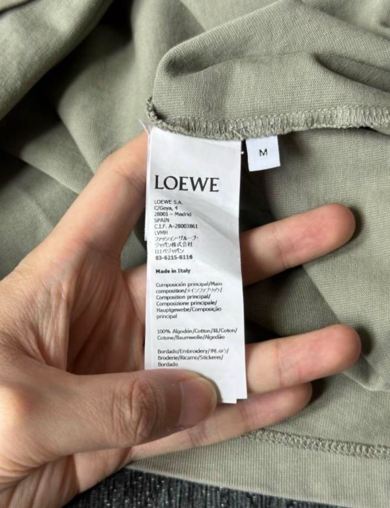 Loewe Loewe Embroidered Logo Short Sleeve Size US M / EU 48-50 / 2 - 3 Thumbnail
