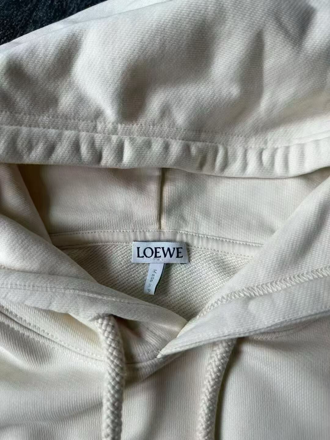 Loewe Loewe Leather Patch Hoodie Size US S / EU 44-46 / 1 - 4 Thumbnail