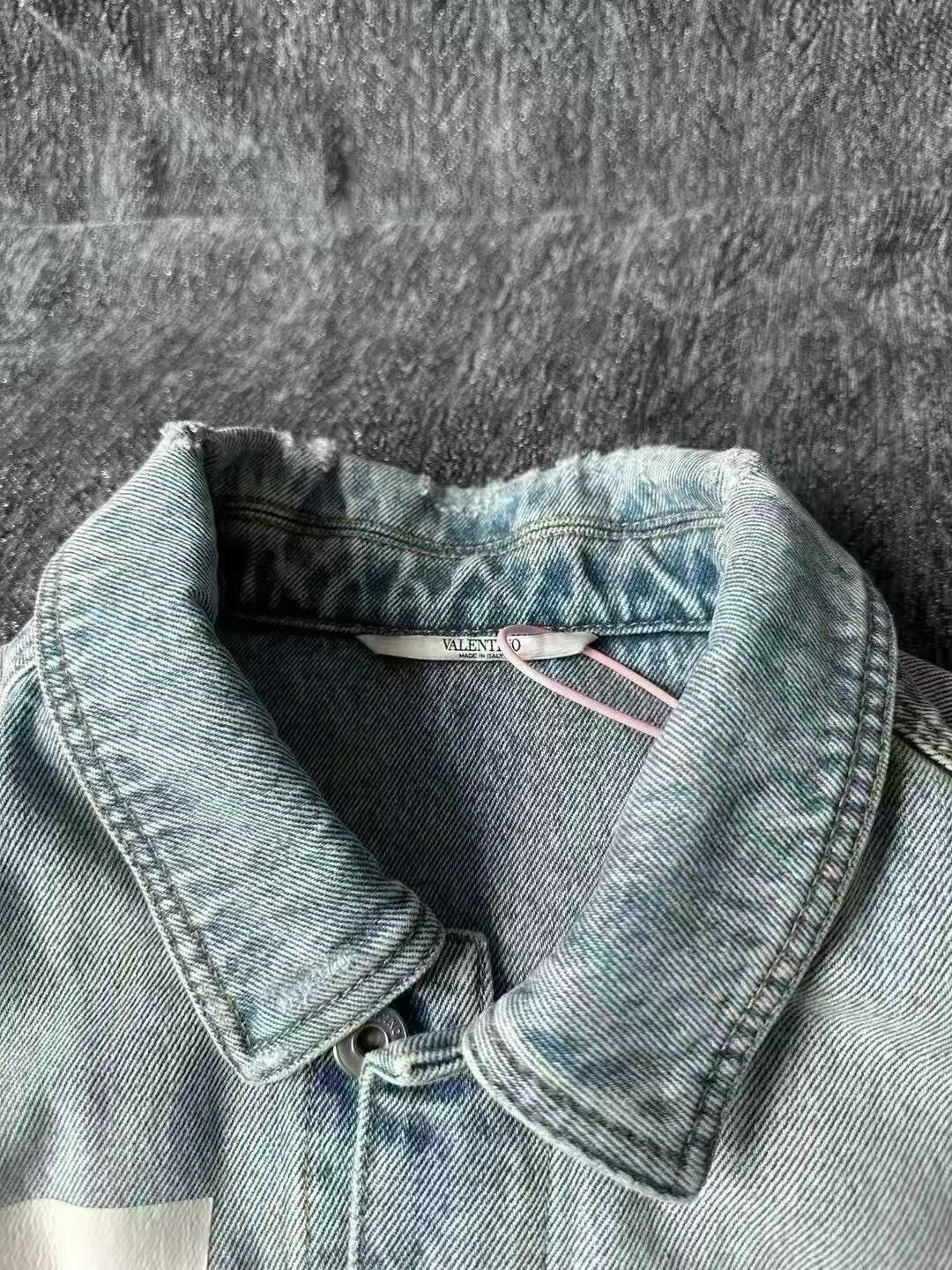 Valentino Valentino Denim Jacket Size US M / EU 48-50 / 2 - 3 Thumbnail