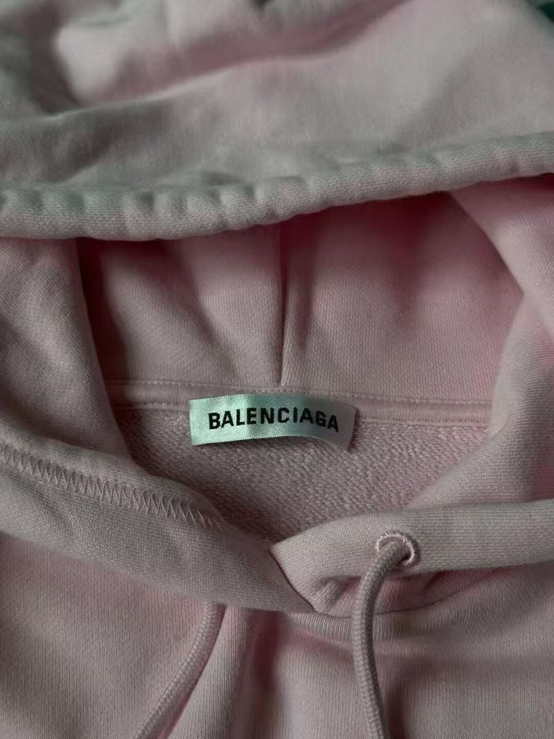 Balenciaga Balenciaga Pink Crew Neck Hoodie Size XS / US 0-2 / IT 36-38 - 4 Thumbnail