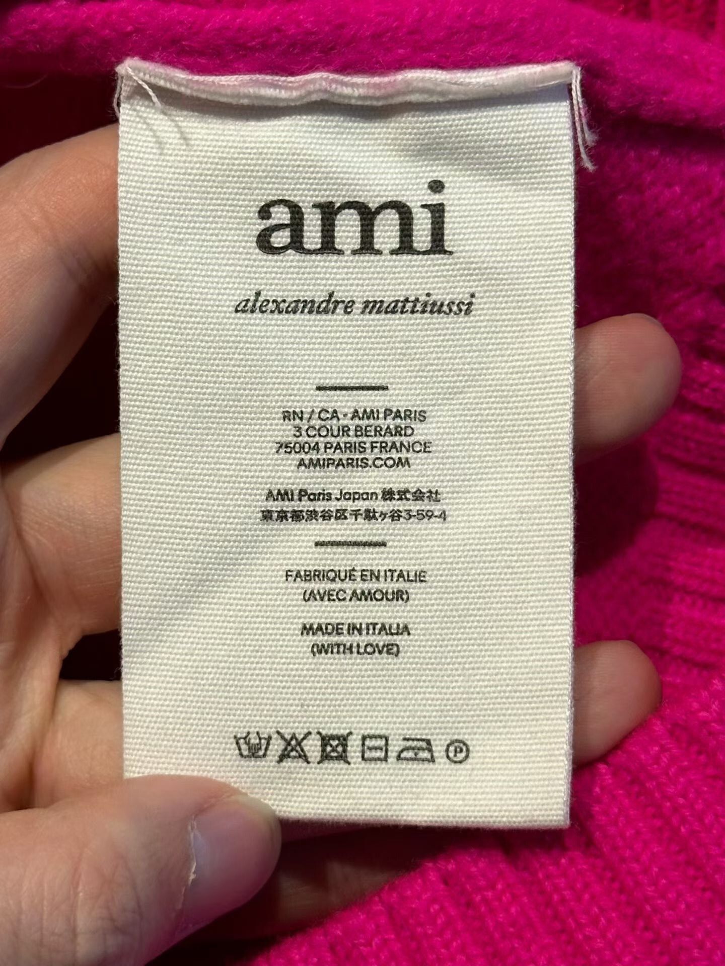 AMI ami Heart Wool Hoodie Size L / US 10 / IT 46 - 4 Thumbnail