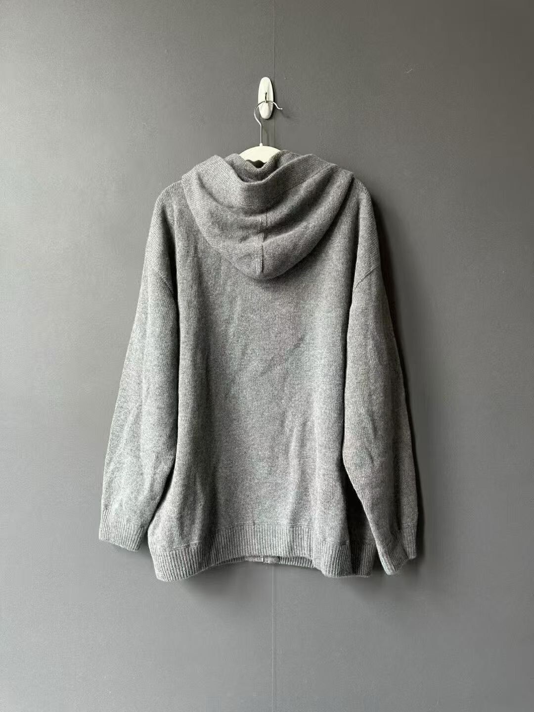 Celine Celine Cashmere Drawstring Zipper Hoodie Size US S / EU 44-46 / 1 - 2 Thumbnail