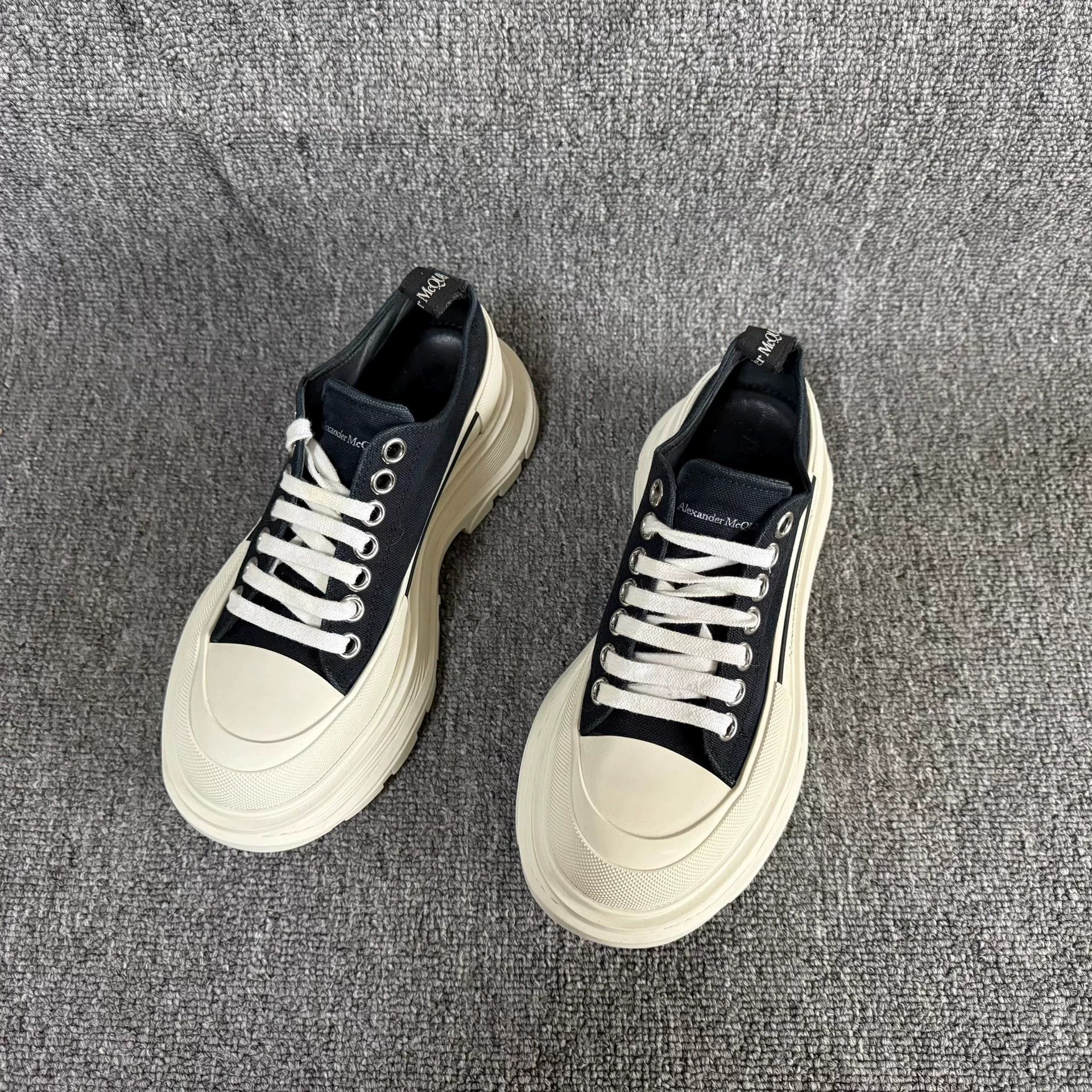 Alexander McQueen Alexander McQueen Platform Canvas Shoes Size US 6 / IT 36 - 2 Thumbnail