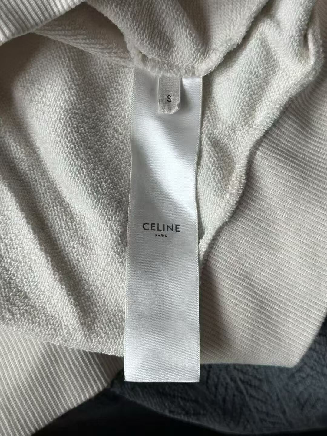 Celine Celine Short-Sleeve Hoodie Size S / US 4 / IT 40 - 4 Thumbnail