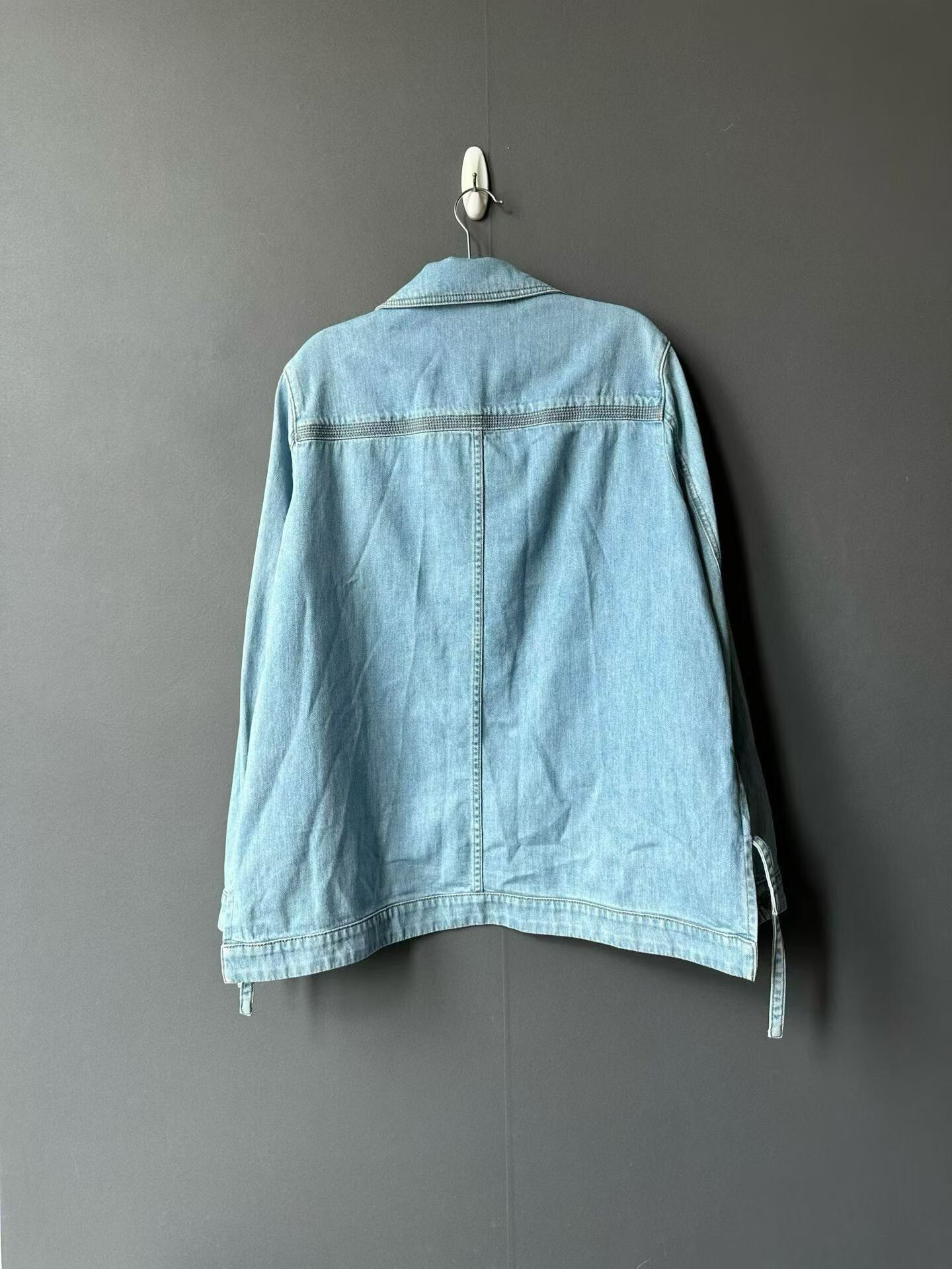 Loewe Loewe Leather Label Denim Jacket Size XXS / US 00 / IT 34 - 2 Thumbnail