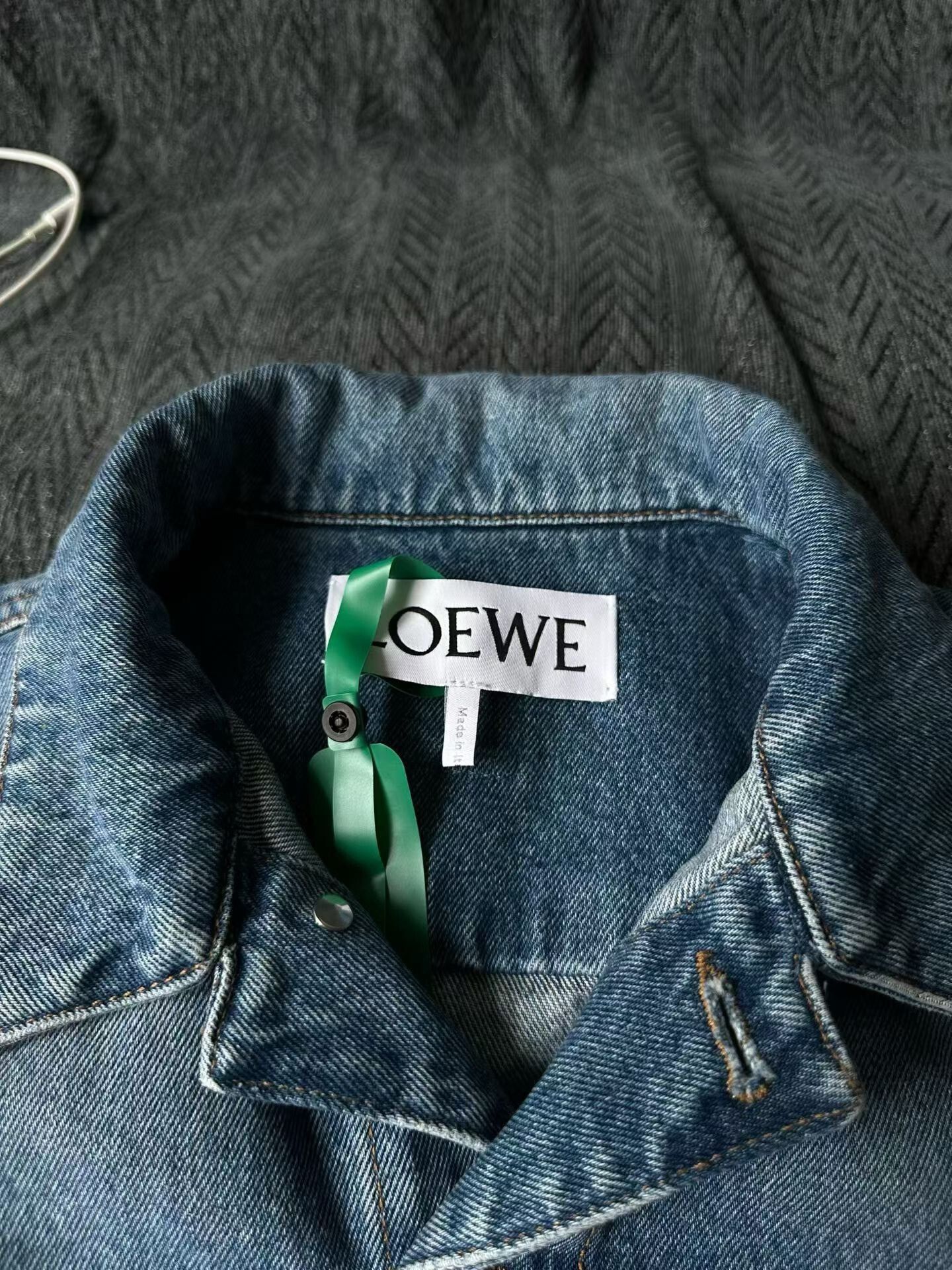 Loewe Loewe Leather Label Denim Jacket Size XS / US 0-2 / IT 36-38 - 4 Thumbnail