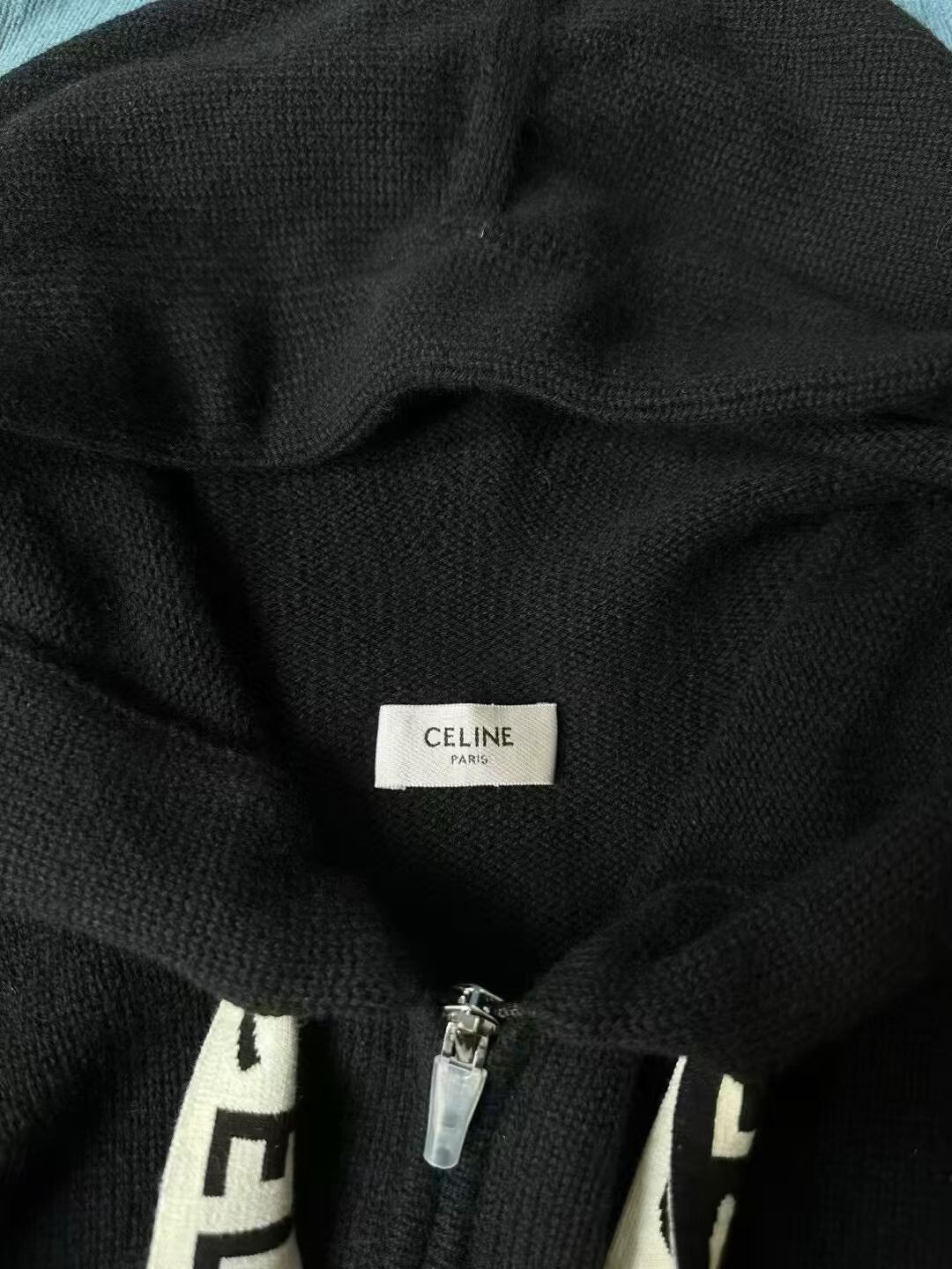 Celine Celine Cashmere Drawstring Zip Hoodie Size XS / US 0-2 / IT 36-38 - 4 Thumbnail