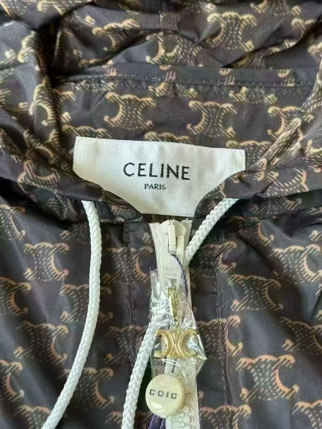 Celine Celine All-Over Print Windbreaker Size XS / US 0-2 / IT 36-38 - 3 Thumbnail