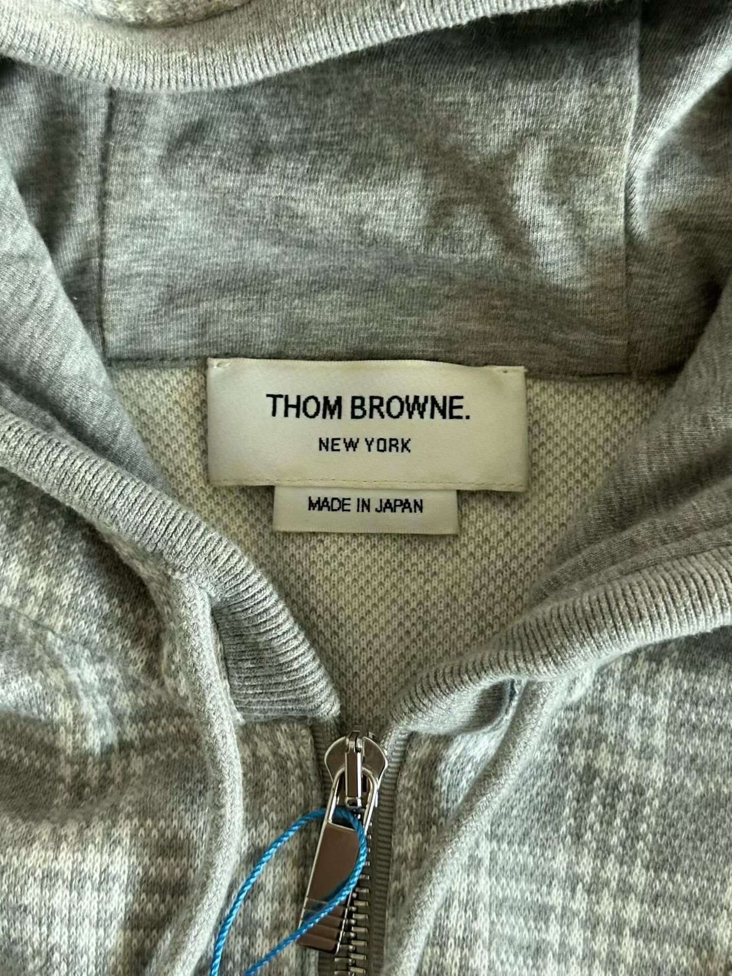 Thom Browne Thom Browne Plaid Zip Hoodie Size US XL / EU 56 / 4 - 3 Thumbnail
