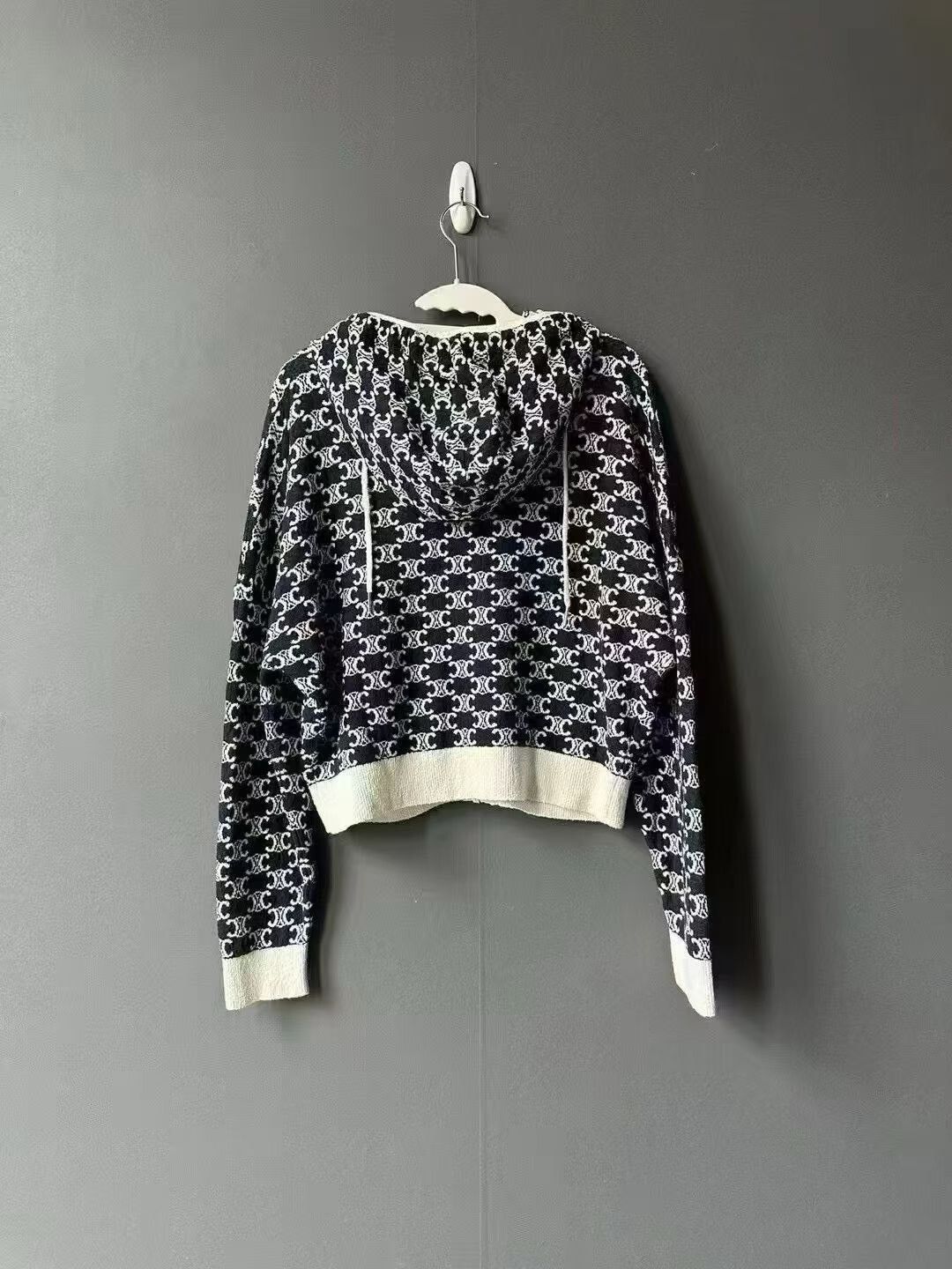 Celine Celine All-Over Print Zip Hoodie Size XS / US 0-2 / IT 36-38 - 2 Thumbnail