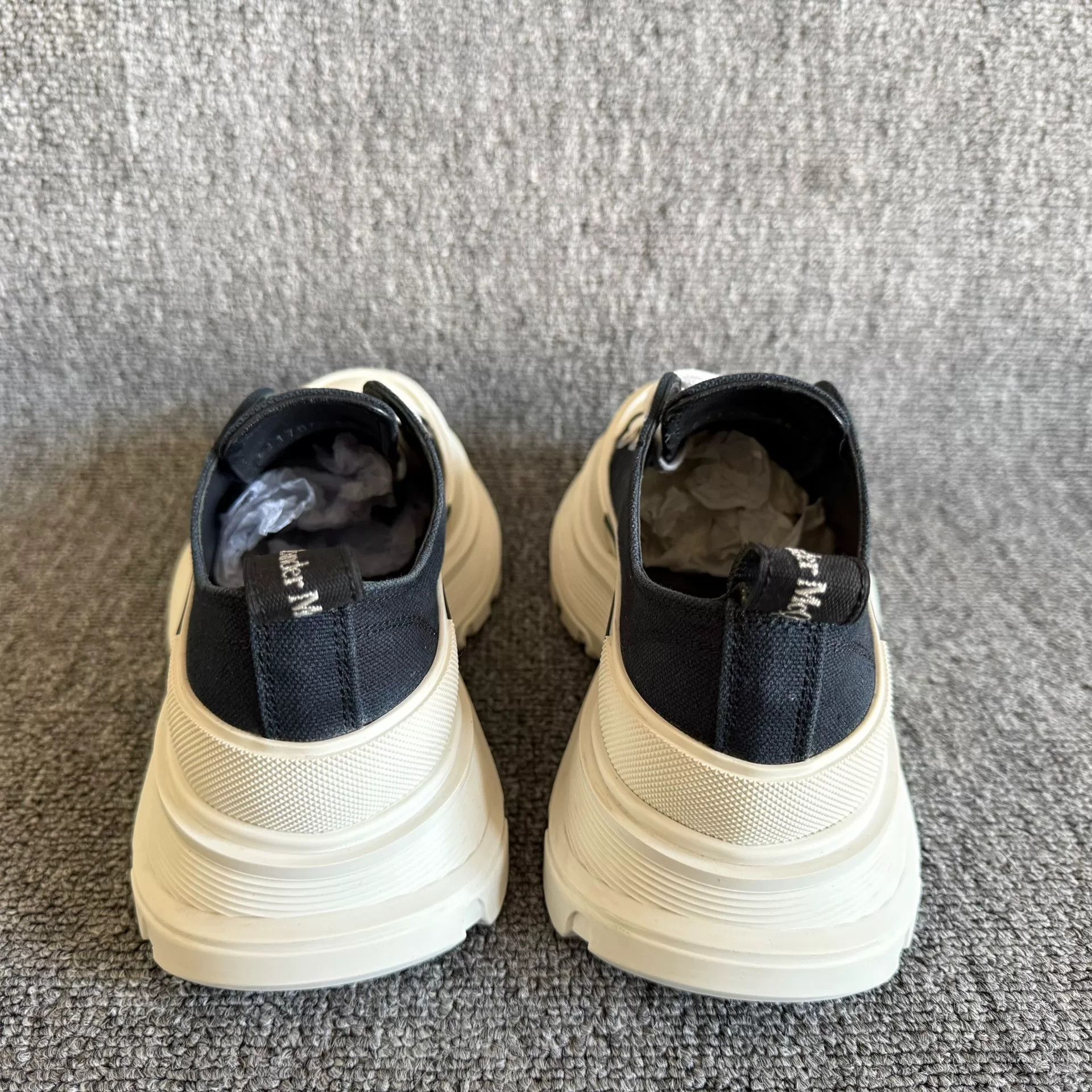 Alexander McQueen Alexander McQueen Platform Canvas Shoes 36 Size US 5 / IT 35 - 4 Thumbnail