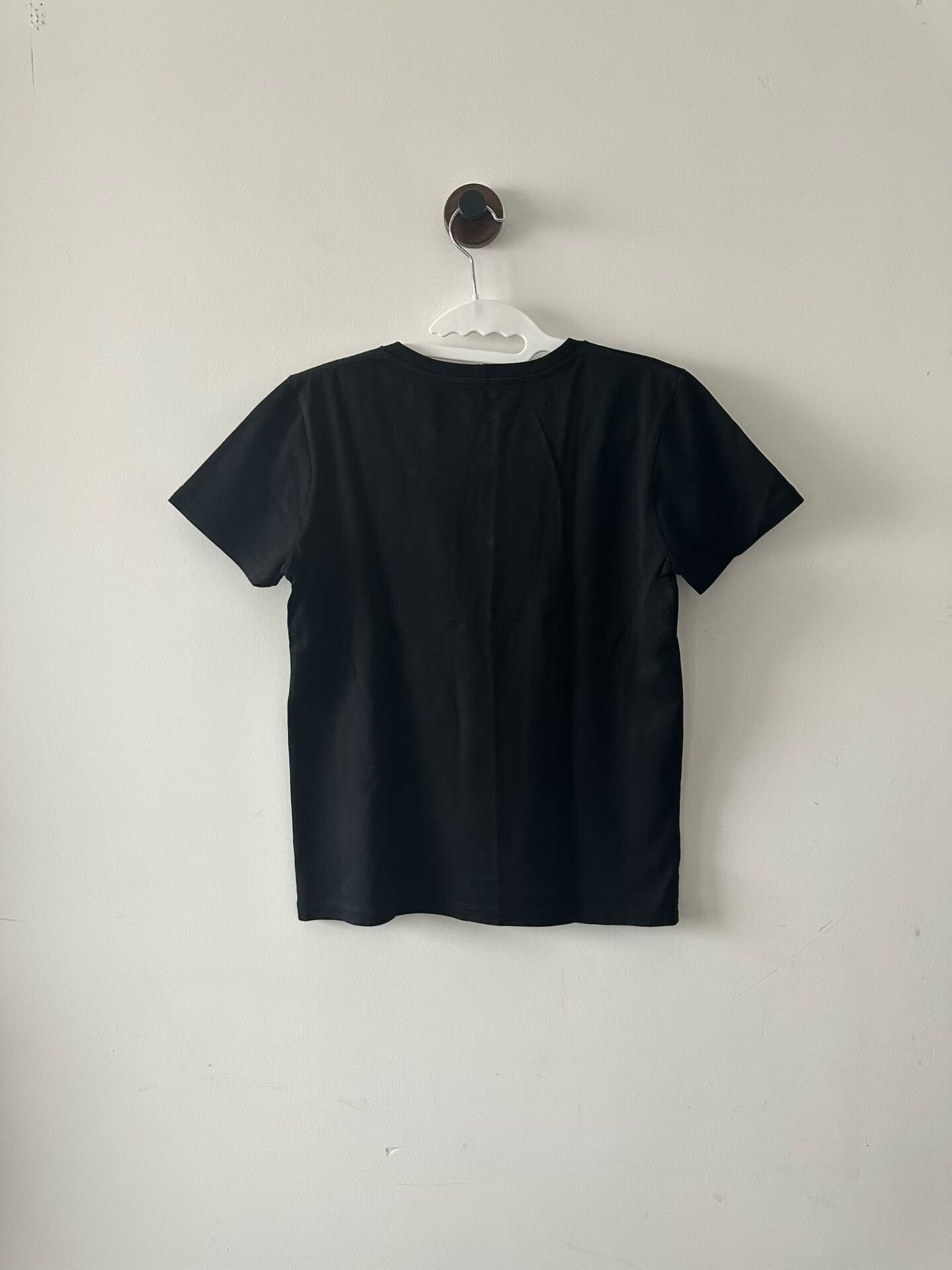 Celine Celine Black Logo Short-Sleeve Top Size XS / US 0-2 / IT 36-38 - 2 Thumbnail