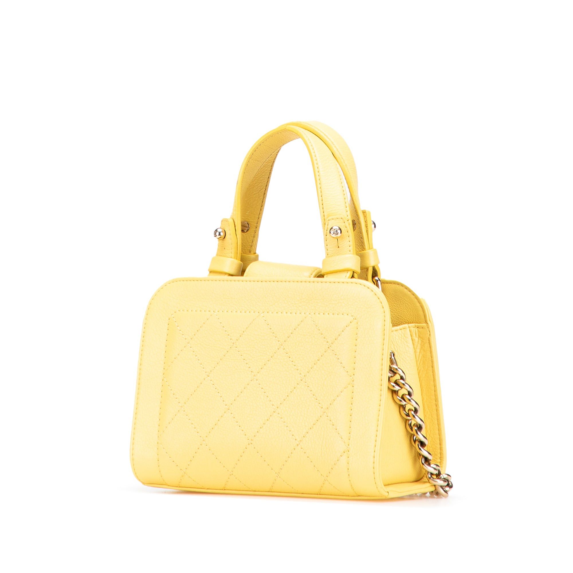 Chanel Mini Calfskin Label Click Shopping Tote Size ONE SIZE - 2 Thumbnail