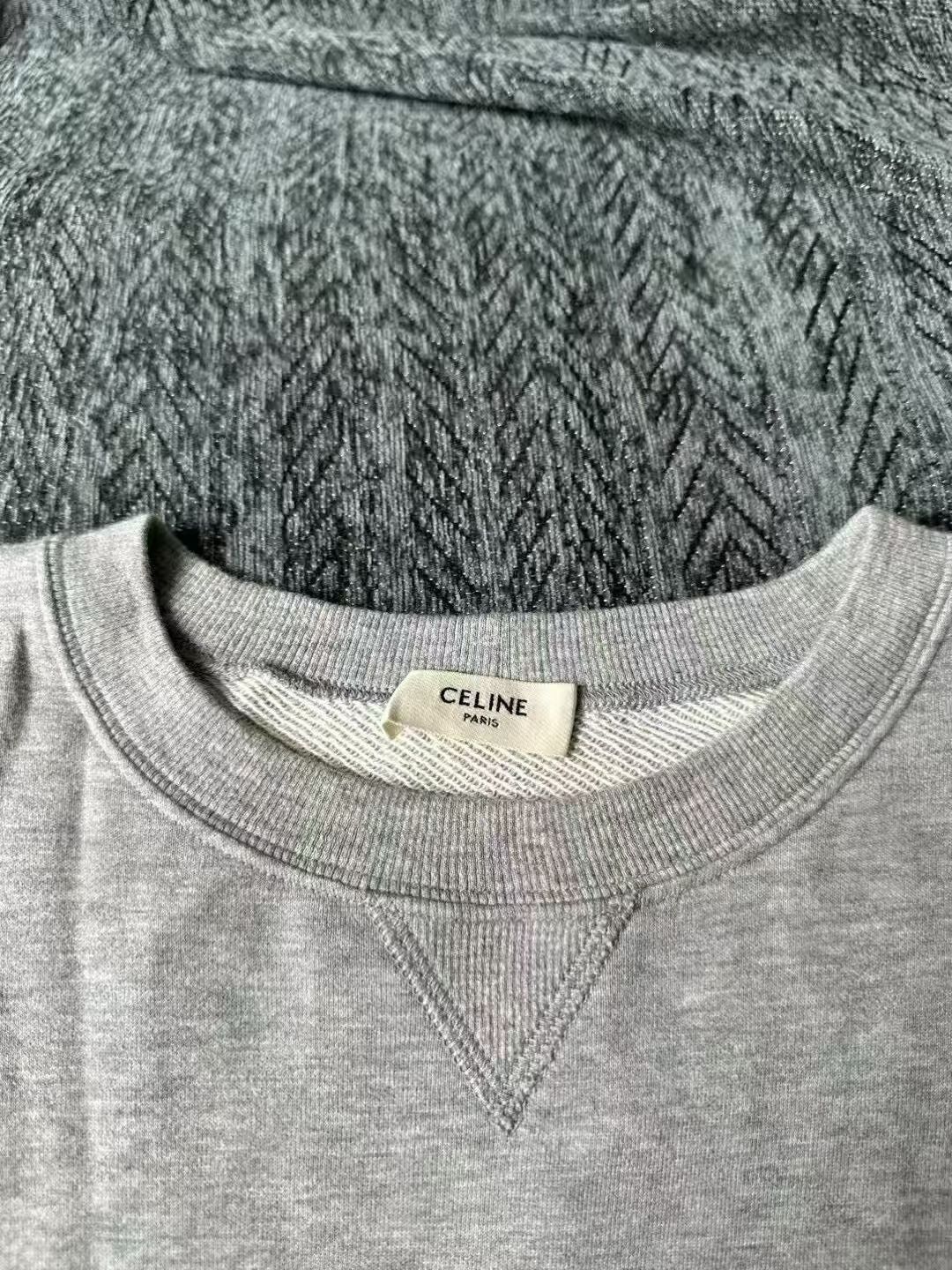 Celine Celine Gray 16 Sweatshirt Size S / US 4 / IT 40 - 3 Thumbnail