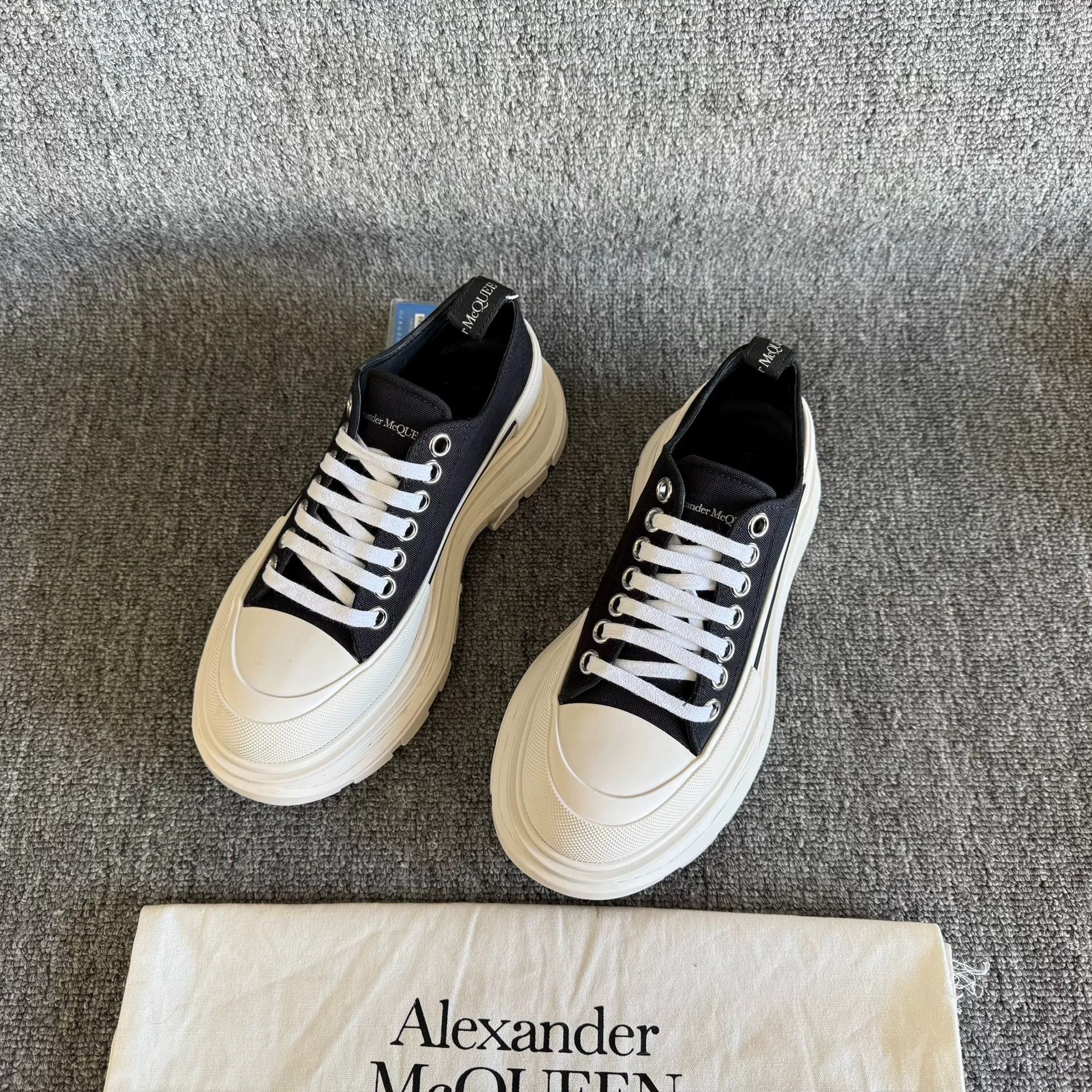 Alexander McQueen Alexander McQueen Platform Canvas Shoes Size US 6 / IT 36 - 3 Thumbnail