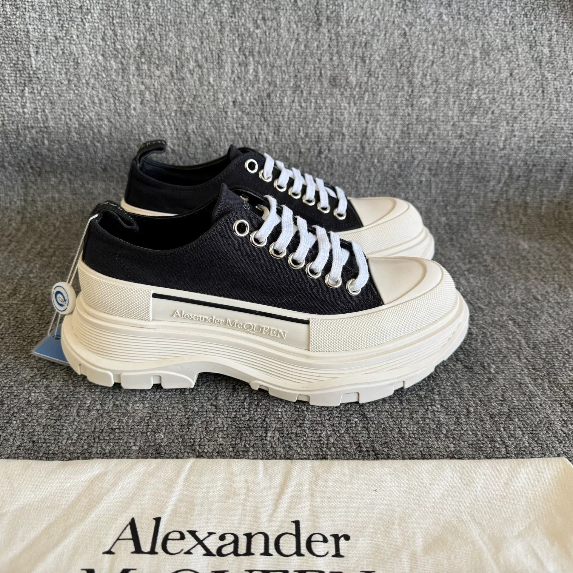 Alexander McQueen Alexander McQueen Platform Canvas Shoes Size US 6 / IT 36 - 5 Thumbnail