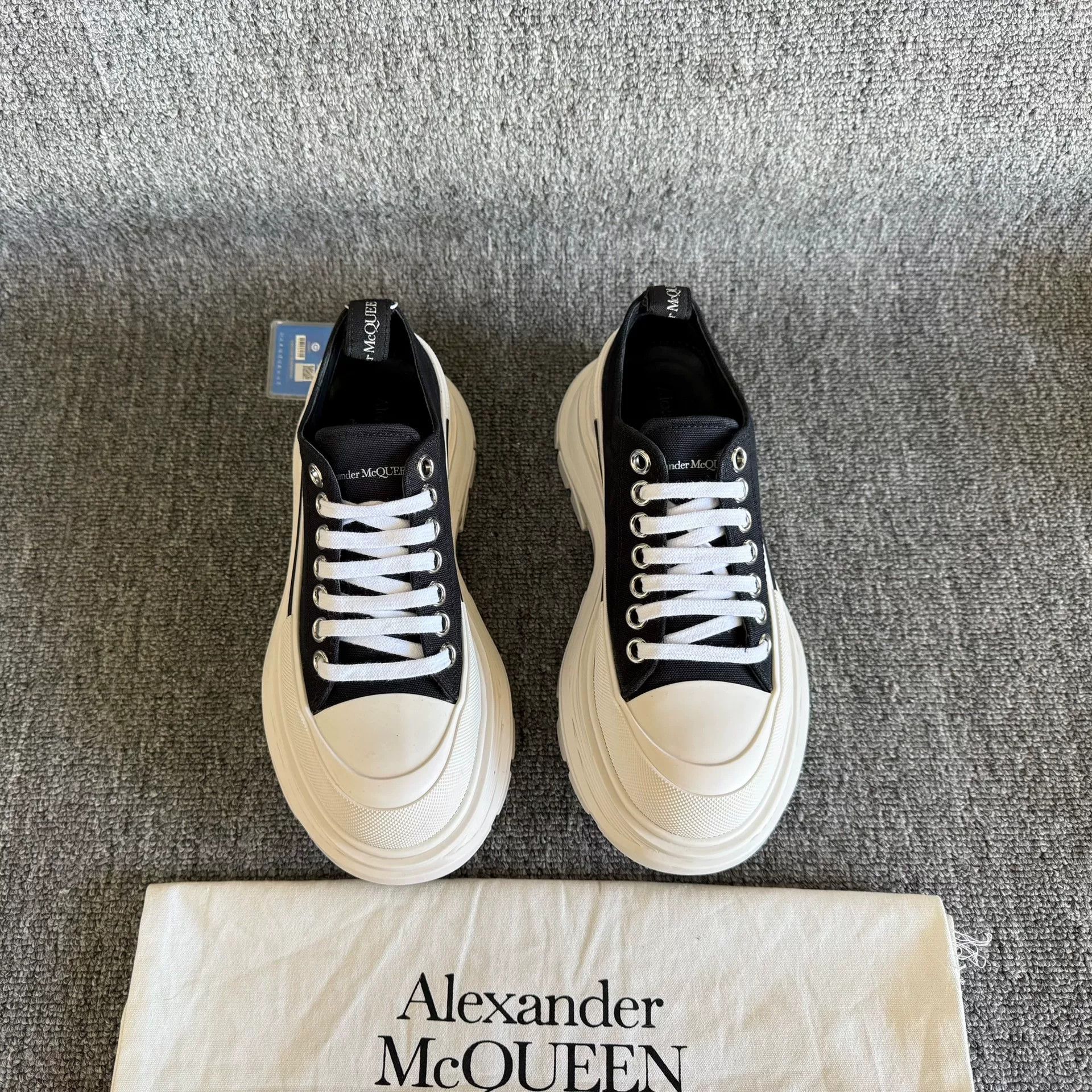 Alexander McQueen Alexander McQueen Platform Canvas Shoes Size US 6 / IT 36 - 2 Thumbnail