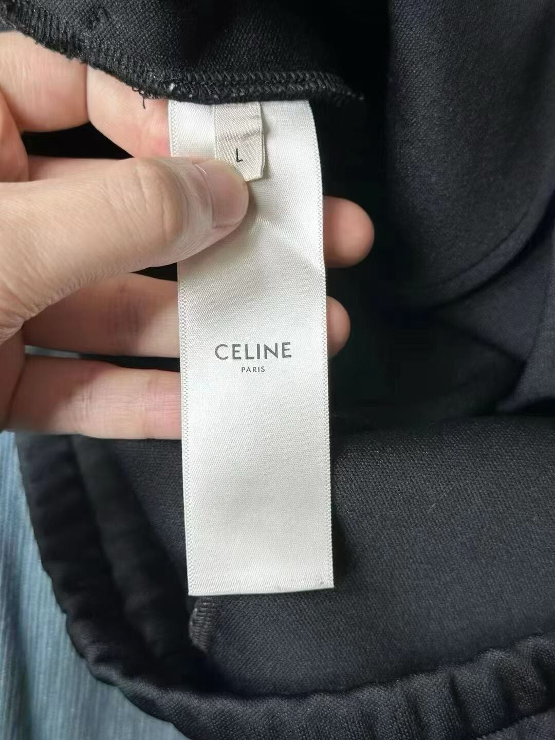 Celine Celine Embroidered Logo Pants Size US 26 / EU 42 - 4 Thumbnail