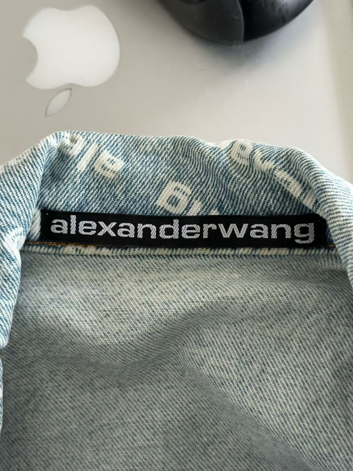 Alexander Wang Alexander Wang Logo Print Denim Jacket Size US M / EU 48-50 / 2 - 3 Thumbnail
