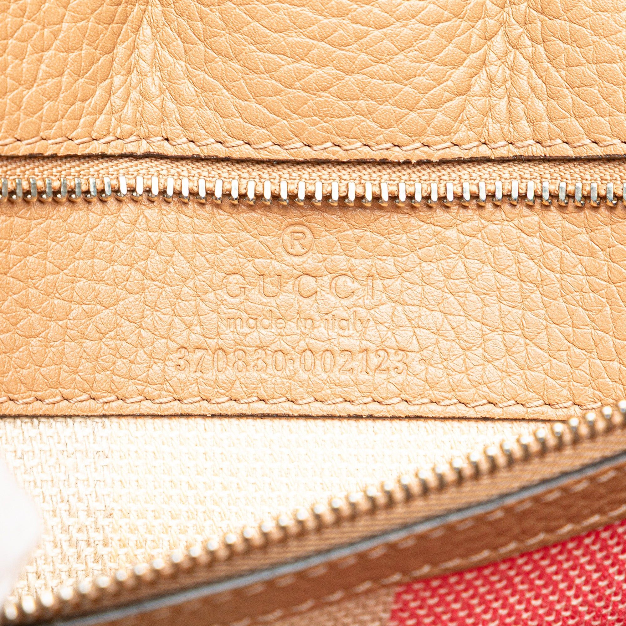 Gucci Large Leather Bamboo Daily Satchel Size ONE SIZE - 6 Thumbnail