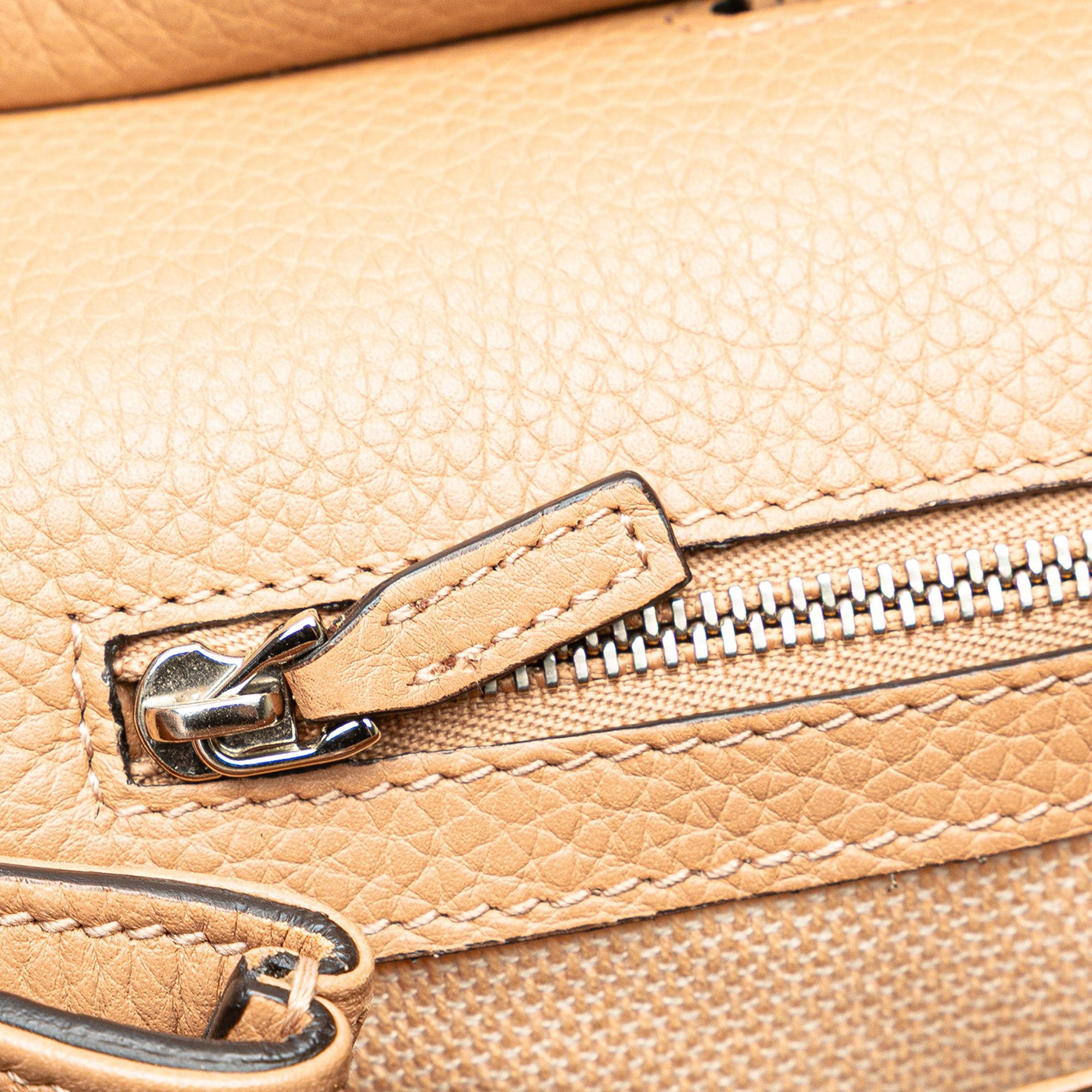 Gucci Large Leather Bamboo Daily Satchel Size ONE SIZE - 5 Thumbnail