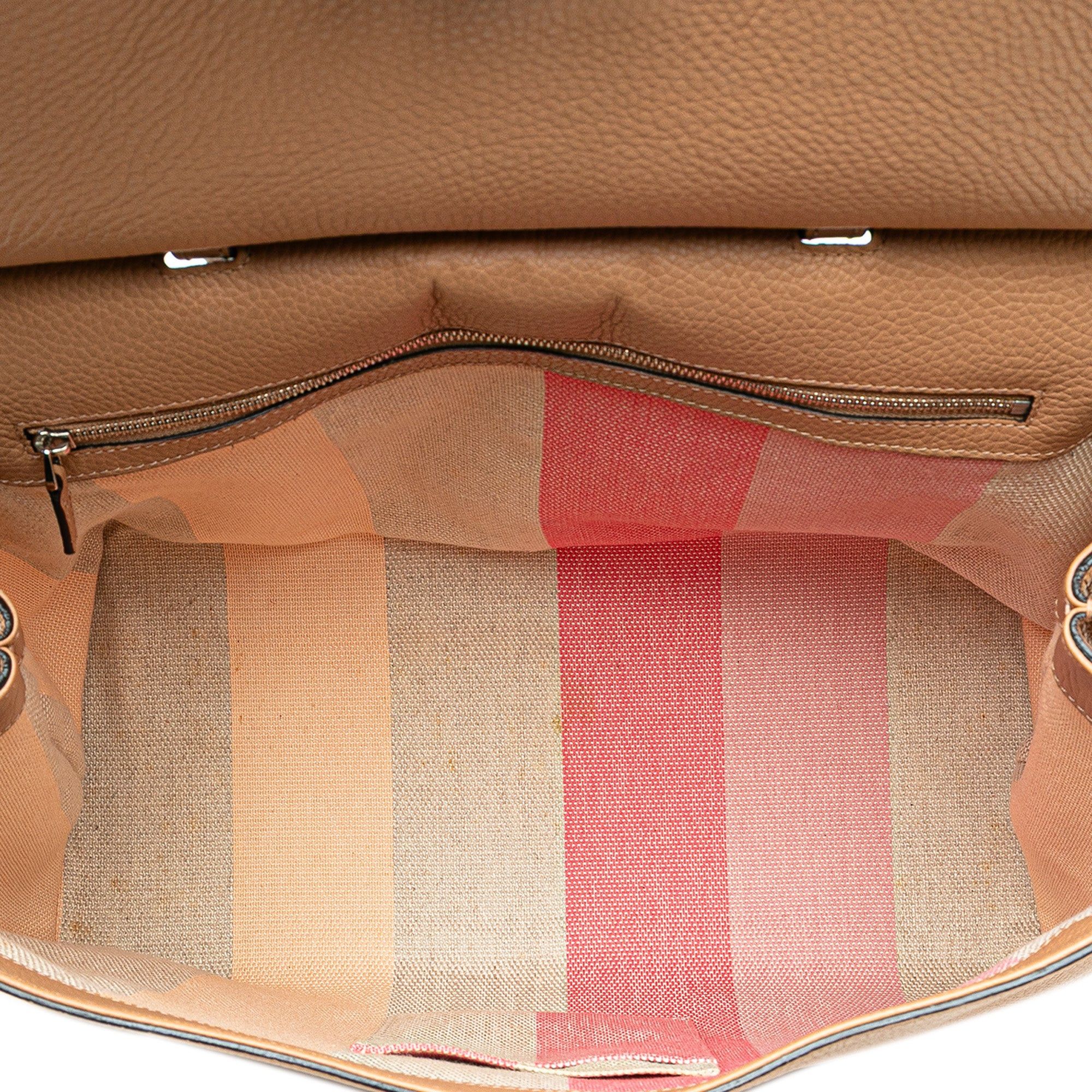 Gucci Large Leather Bamboo Daily Satchel Size ONE SIZE - 4 Thumbnail