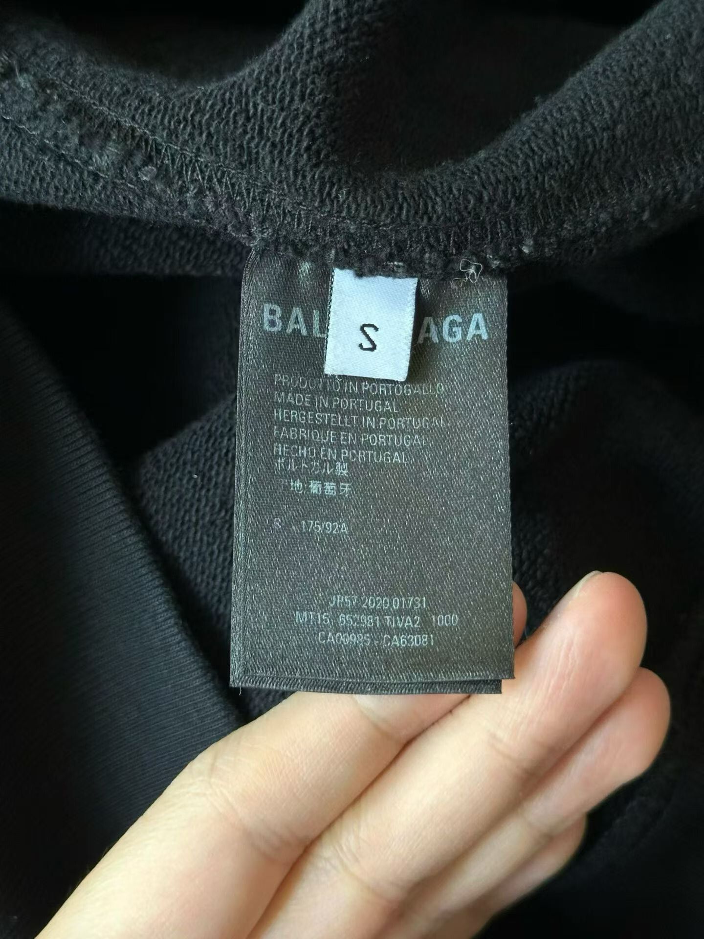 Balenciaga Balenciaga Black Portrait Sweatshirt Size US S / EU 44-46 / 1 - 4 Thumbnail
