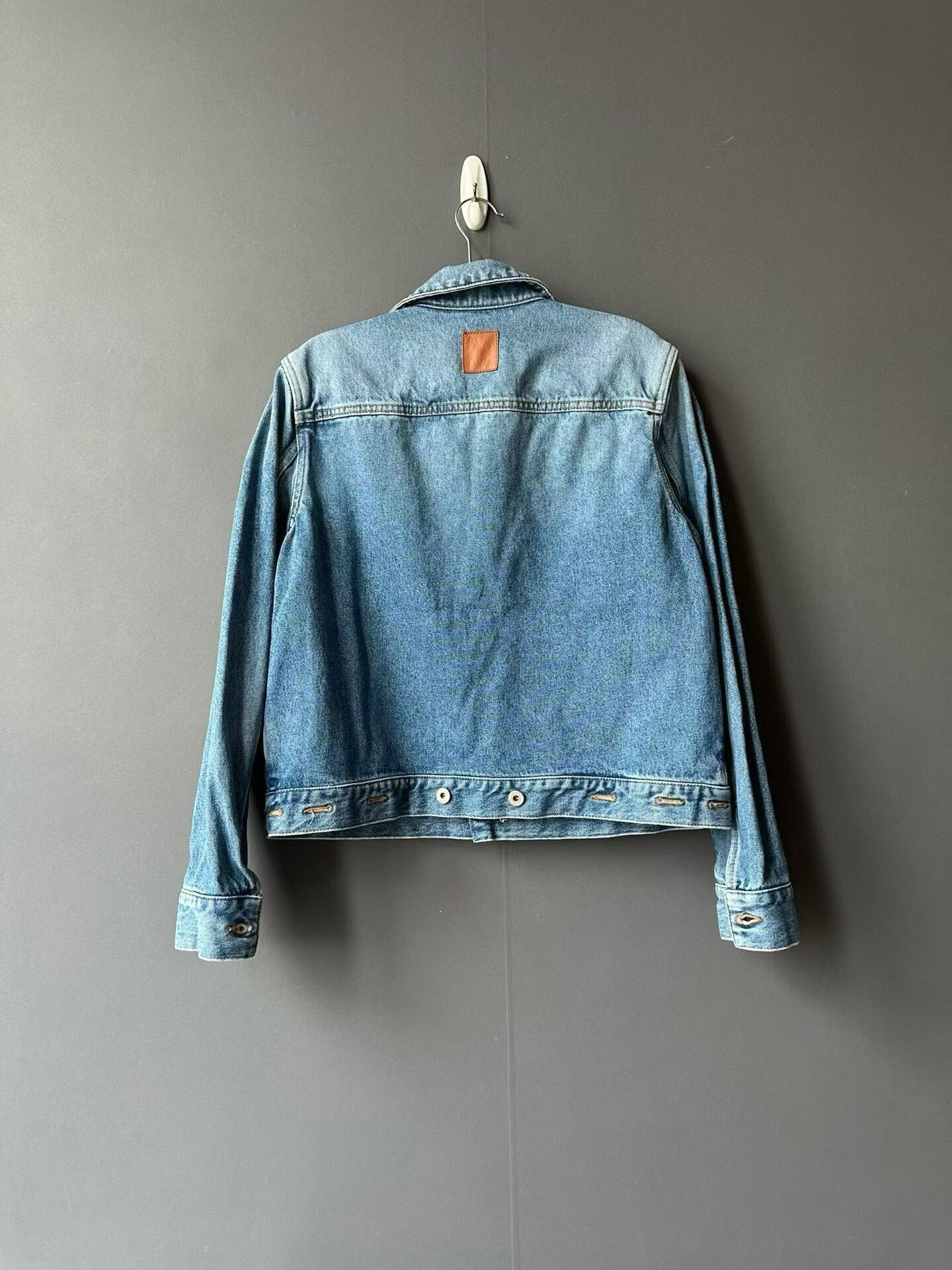 Loewe Loewe Leather Label Denim Jacket Size XS / US 0-2 / IT 36-38 - 2 Thumbnail