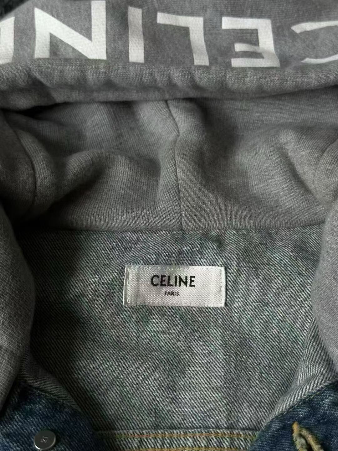 Celine Celine Hooded Denim Jacket Size XS / US 0-2 / IT 36-38 - 3 Thumbnail