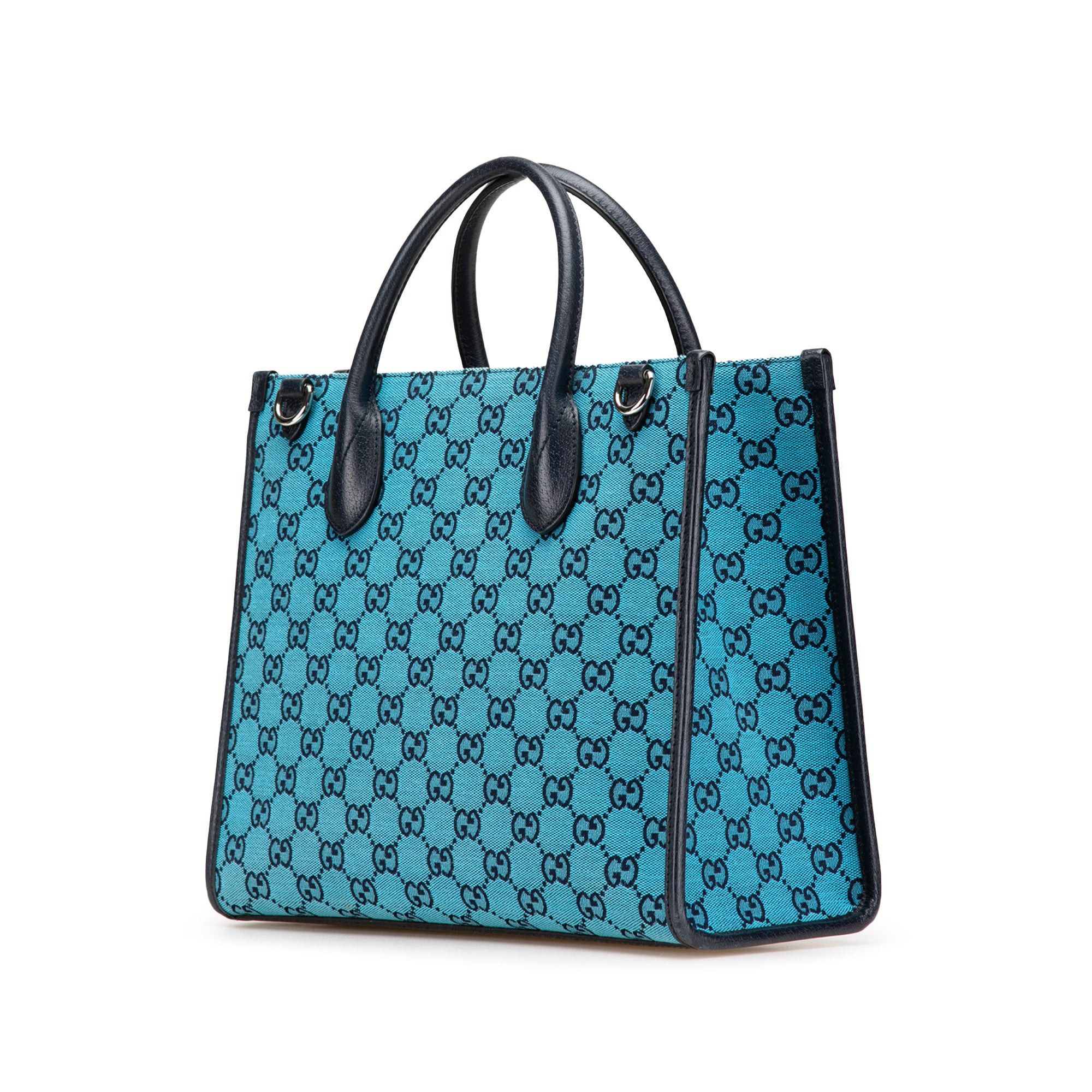 Gucci Small GG Canvas Interlocking G Tote Size ONE SIZE - 2 Thumbnail