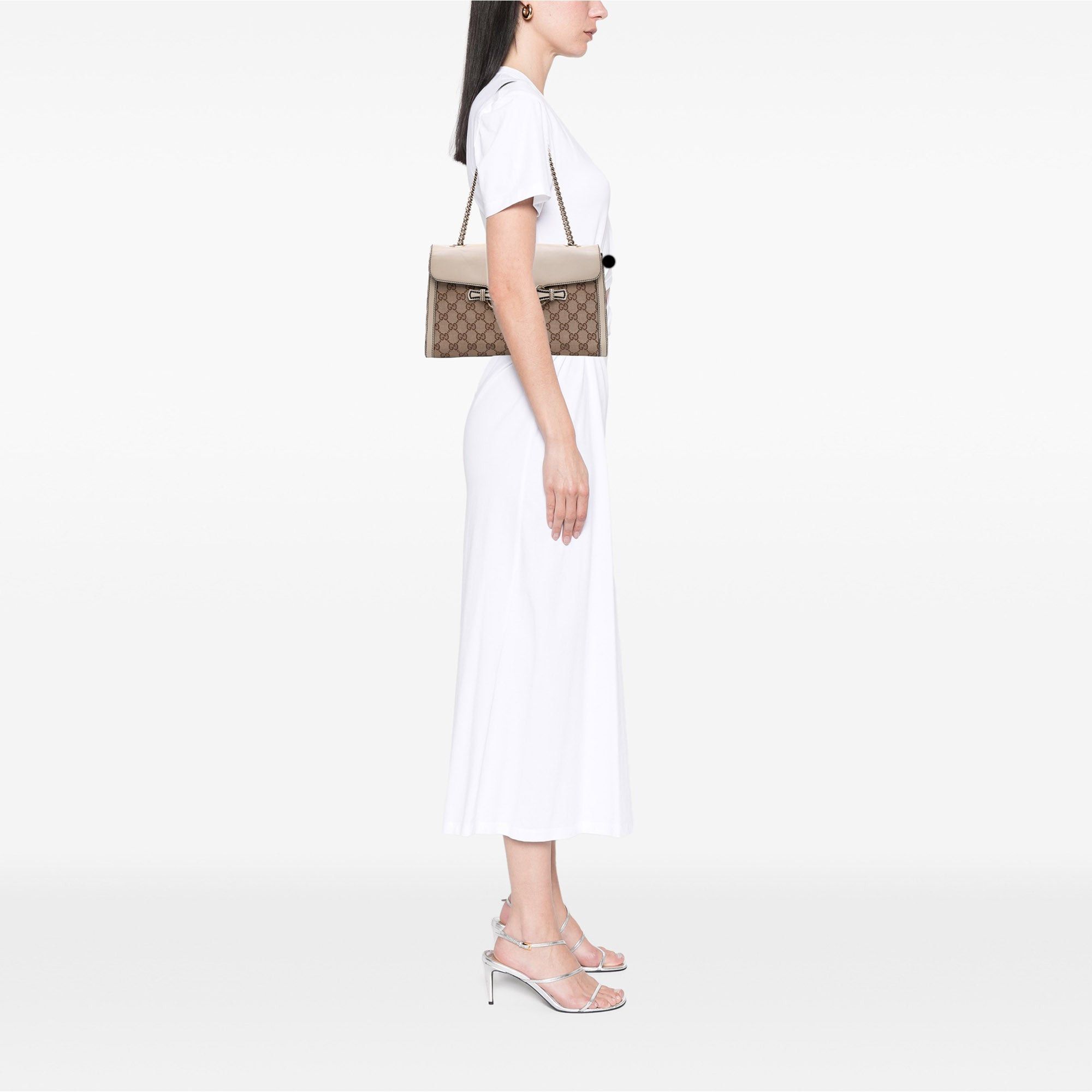 Medium GG Canvas Emily Shoulder Bag