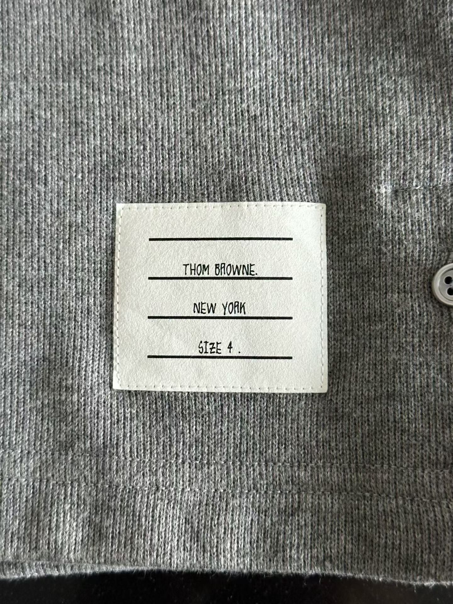 Thom Browne Thom Browne Gray Jacket Size US XL / EU 56 / 4 - 4 Thumbnail