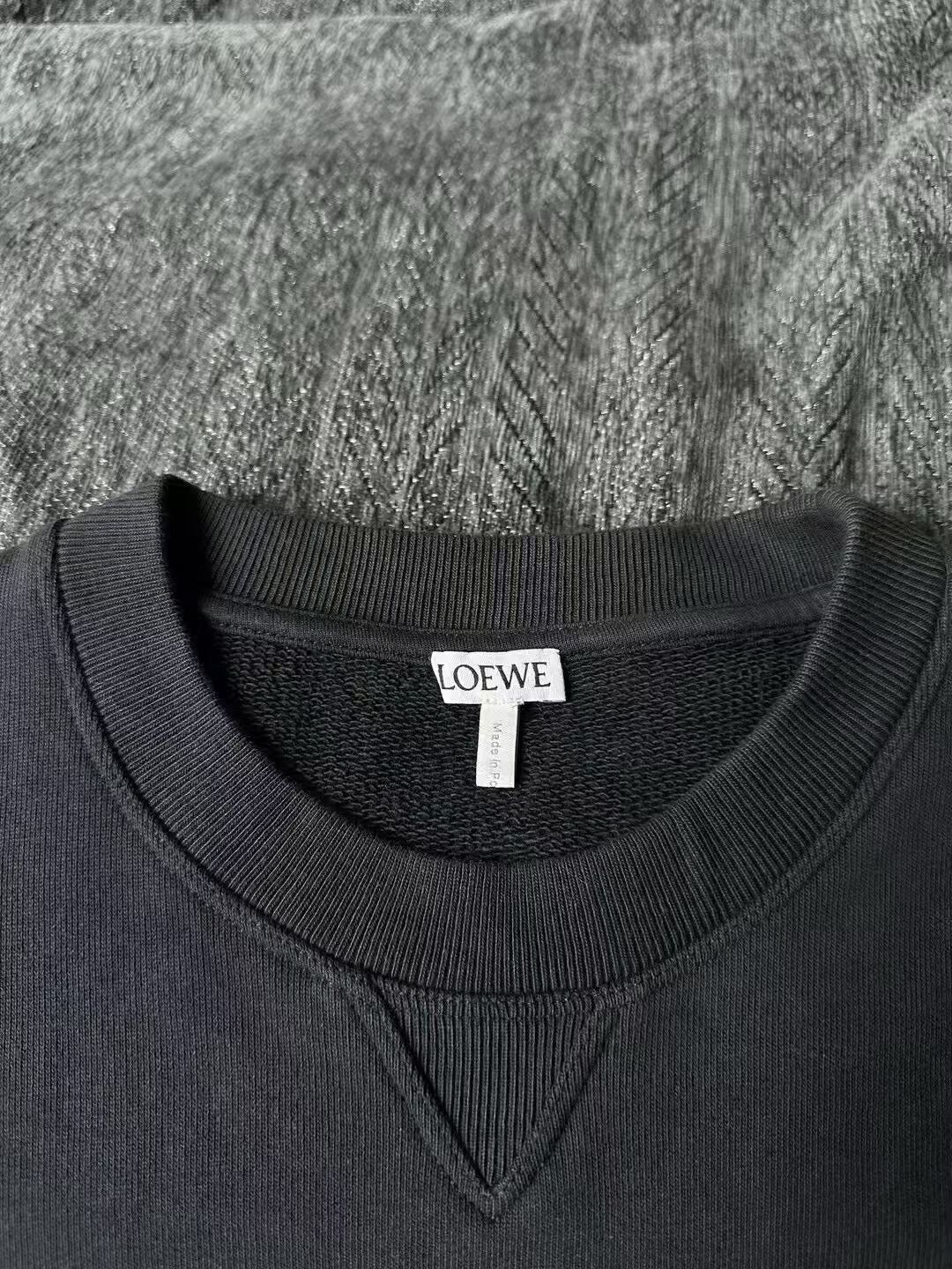 Loewe Loewe Dark Blue Embroidered Sweatshirt Size US M / EU 48-50 / 2 - 3 Thumbnail
