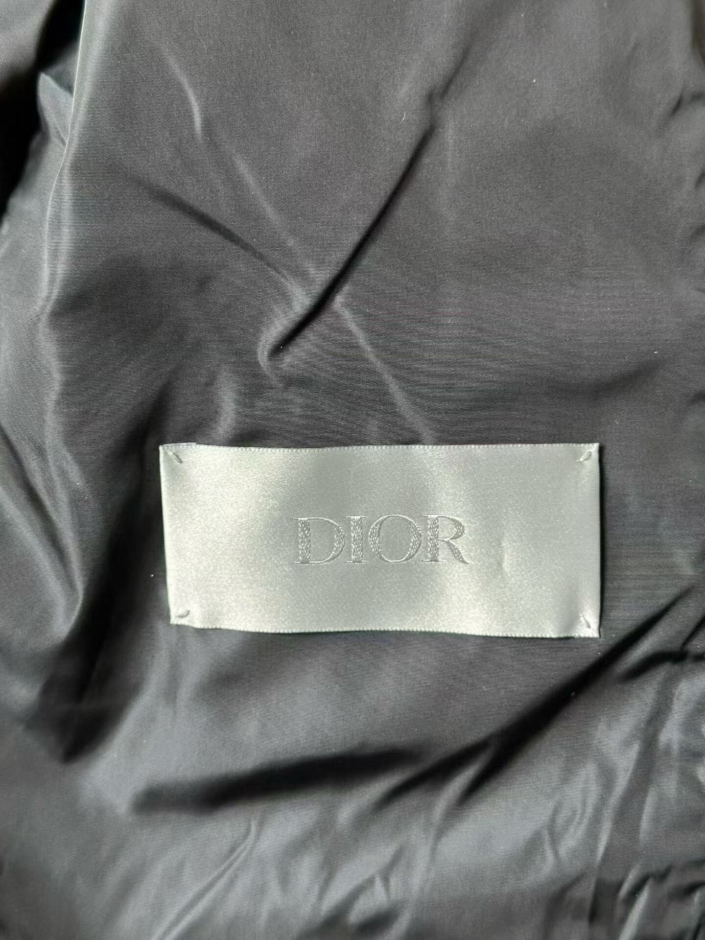 Dior Dior Dark Blue All-Over Print Down Jacket Size US L / EU 52-54 / 3 - 3 Thumbnail